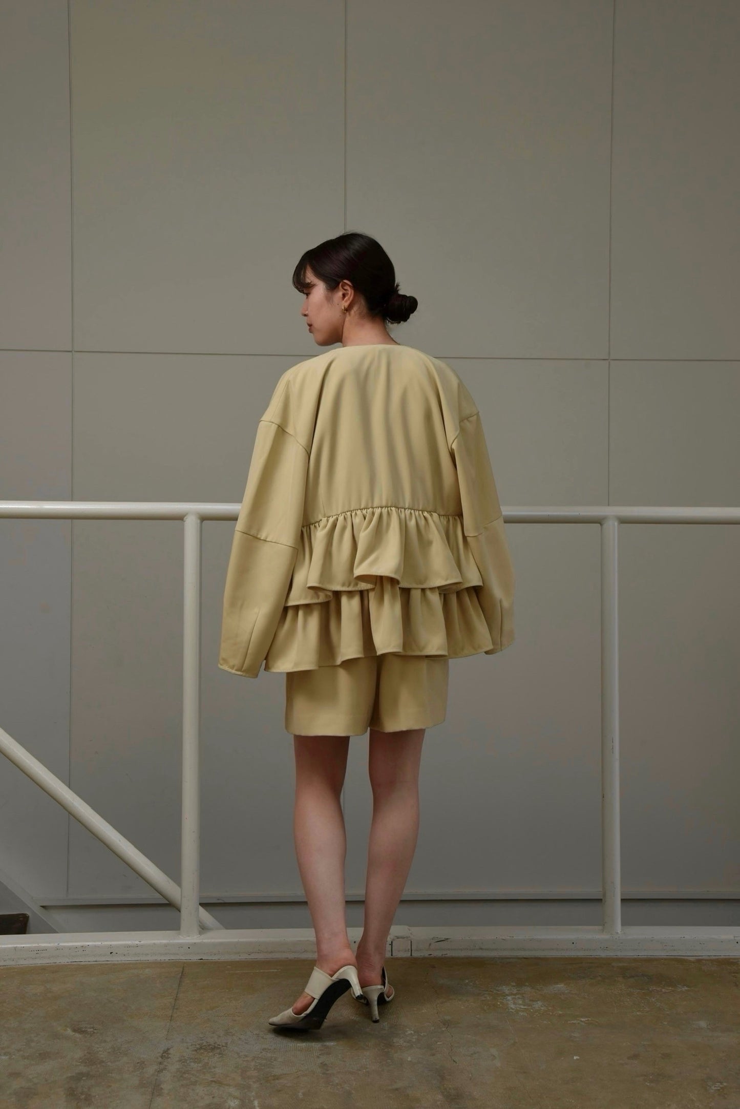 double frill jacket