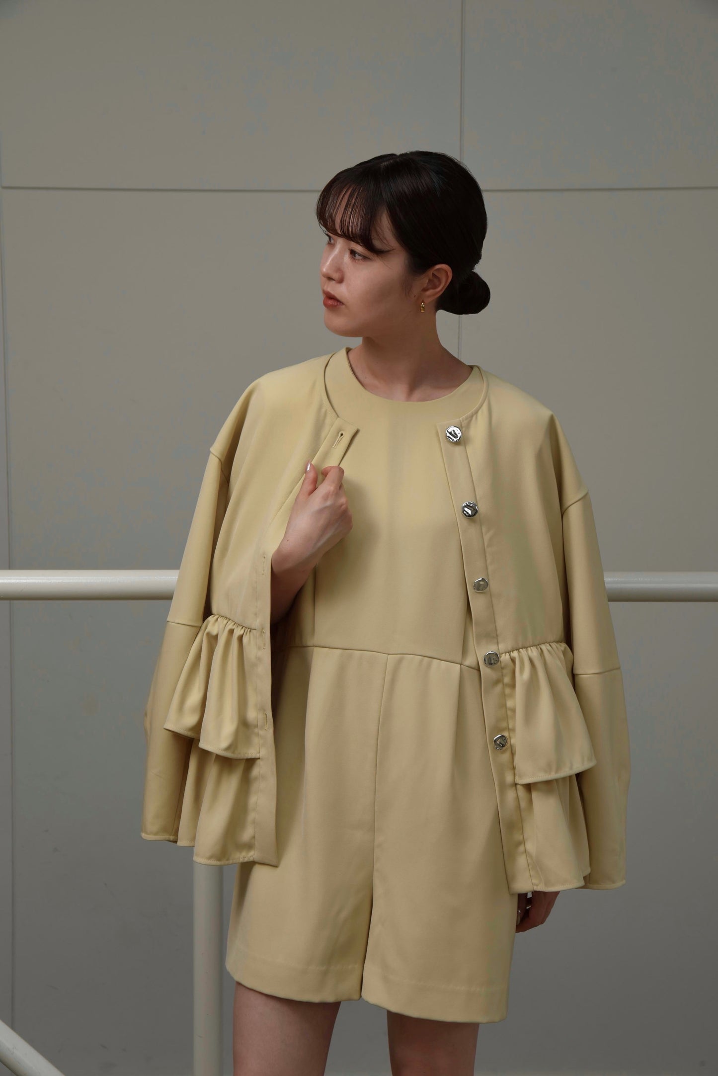 double frill jacket
