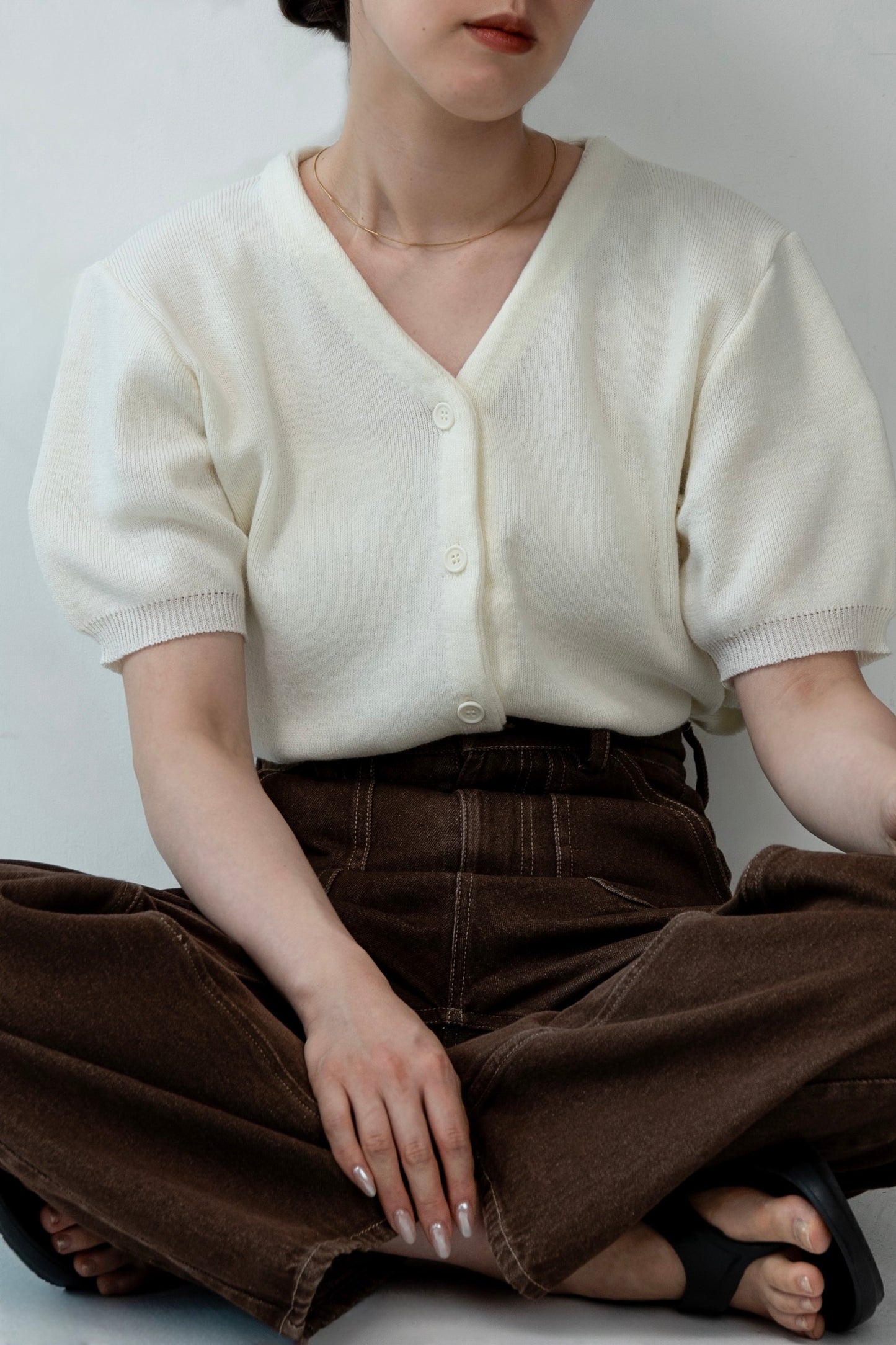 rafu v simple cardigan