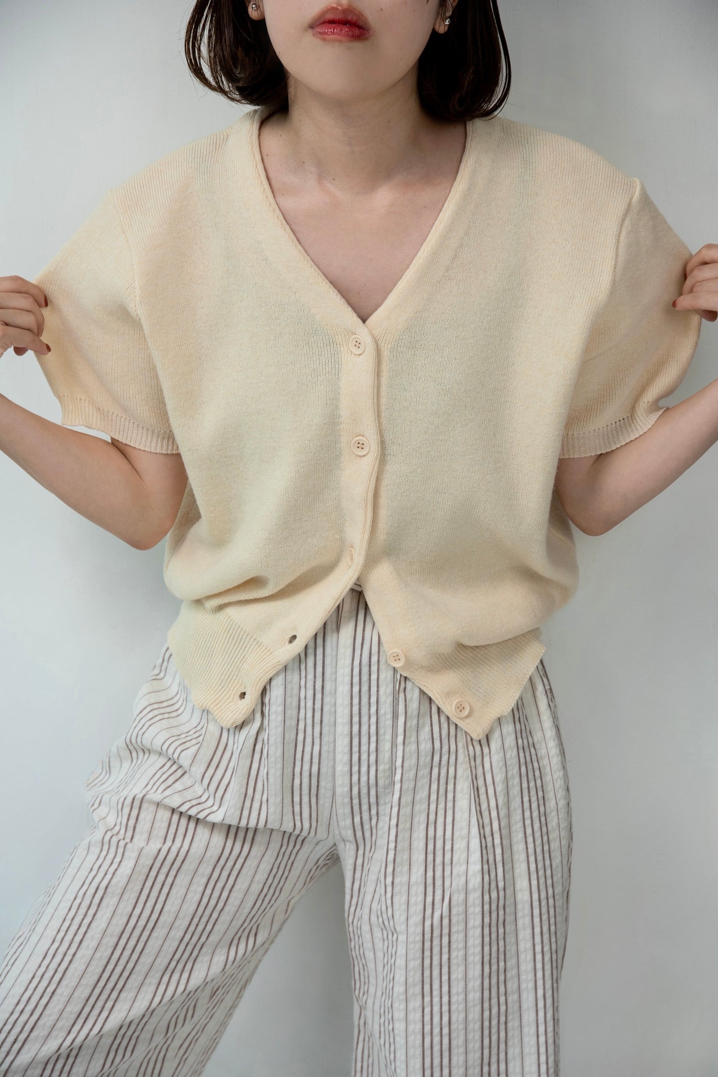 rafu v simple cardigan