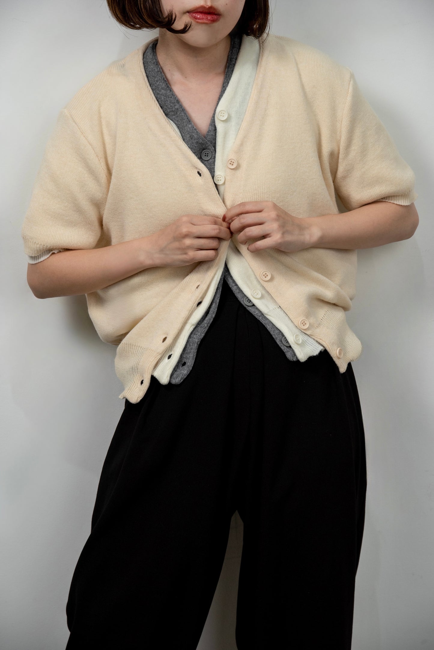 rafu v simple cardigan