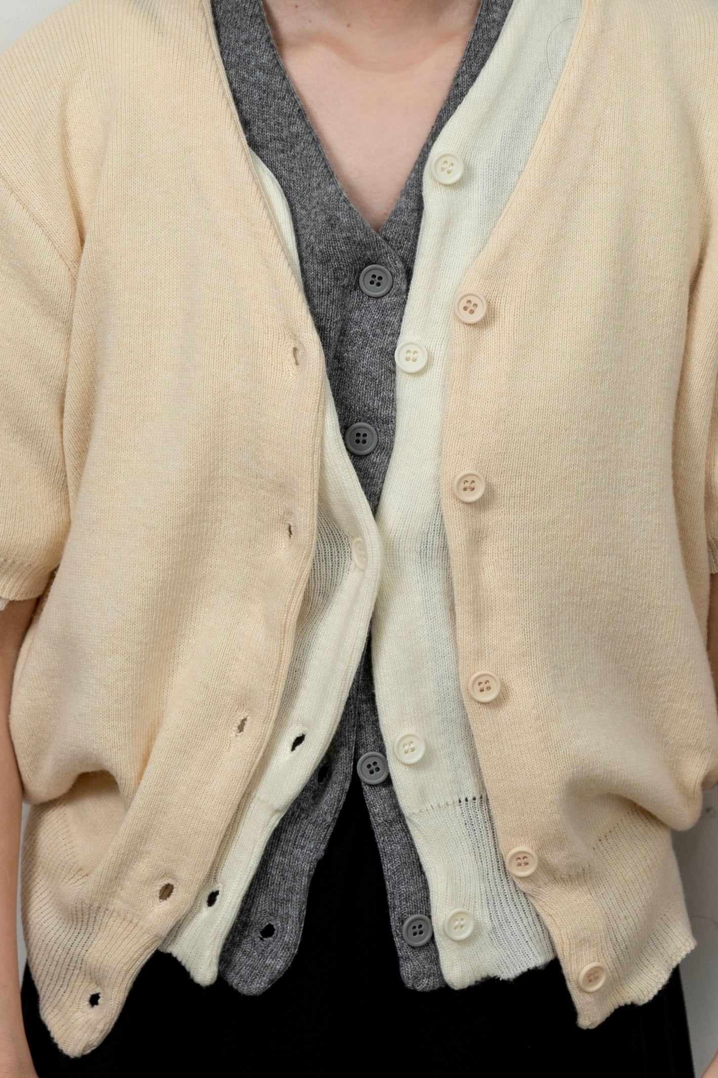 rafu v simple cardigan