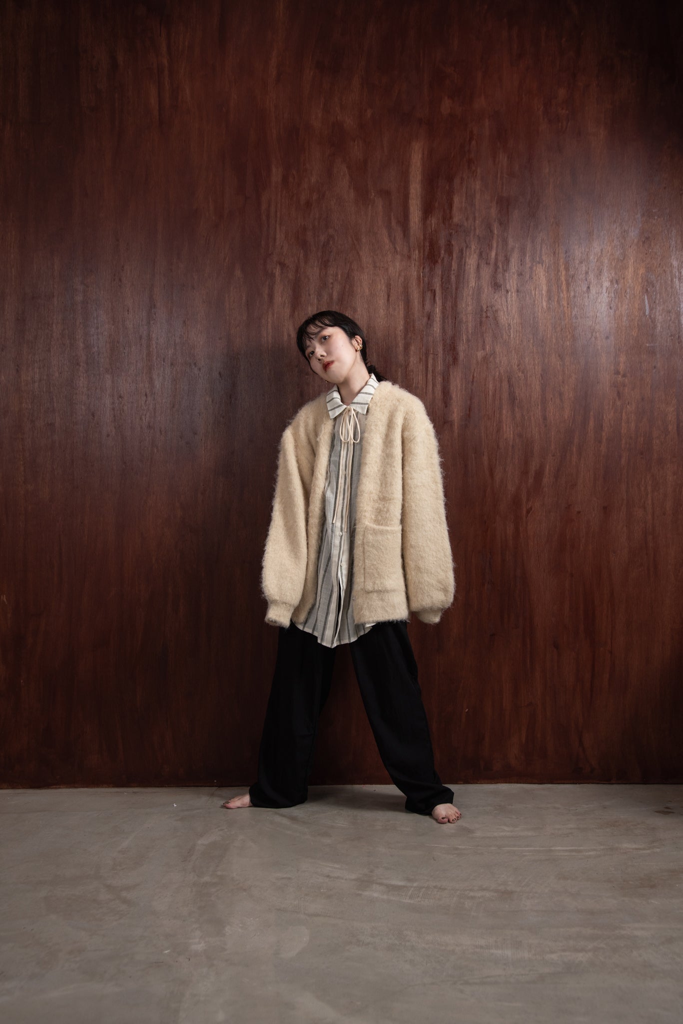 soft touch stripe shirt