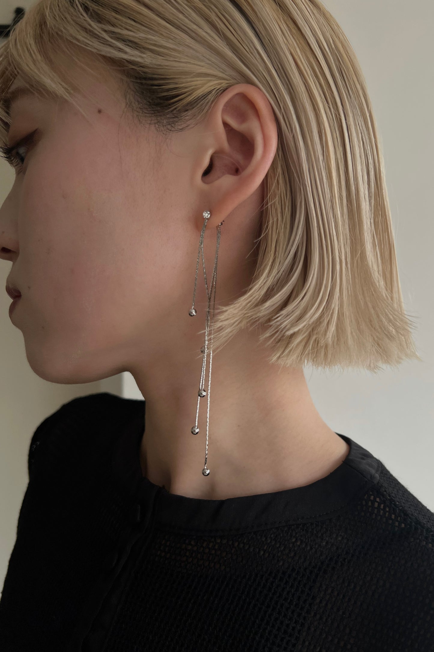 drop long design pierce