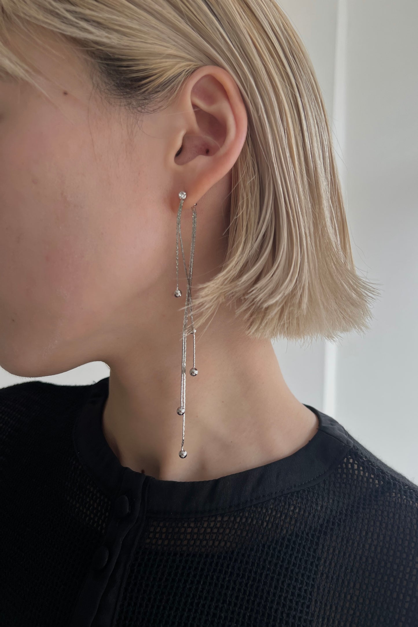 drop long design pierce