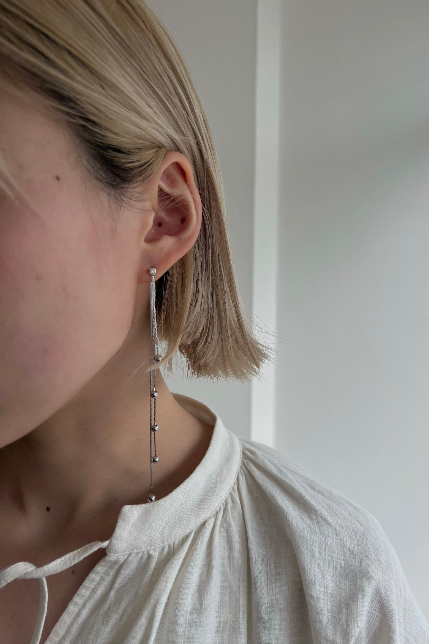 drop long design pierce