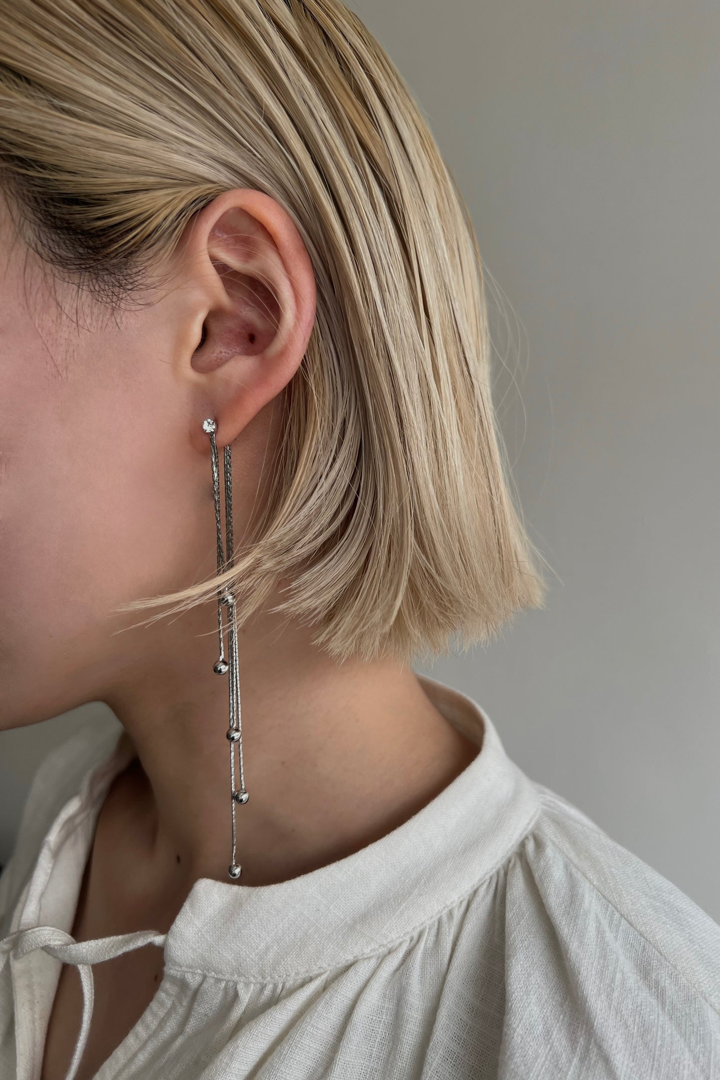 drop long design pierce
