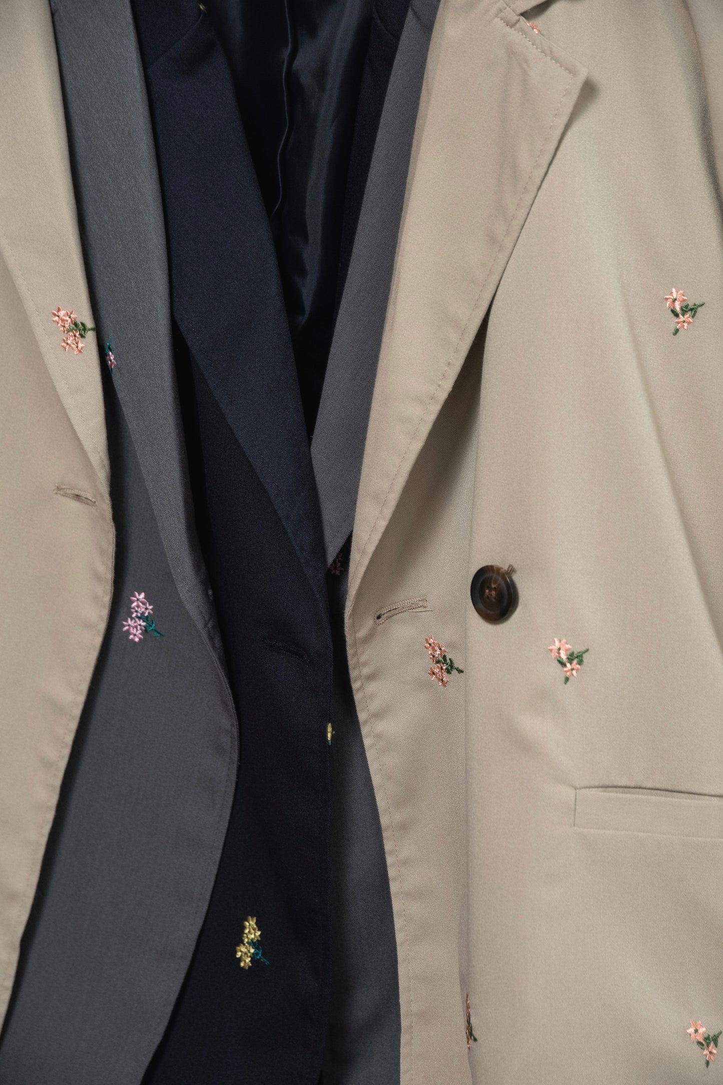 embroidery flower jacket