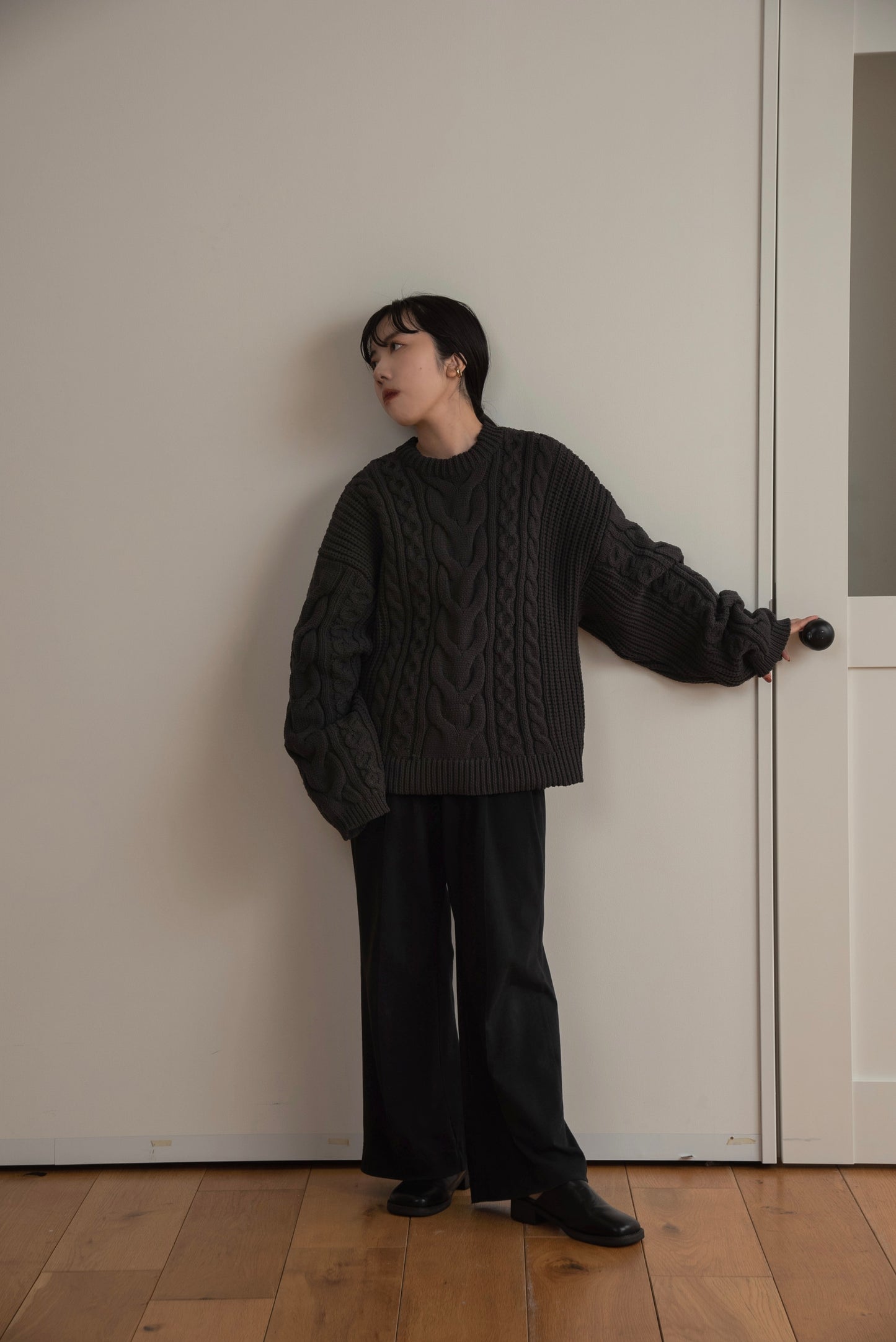 vertical line knit
