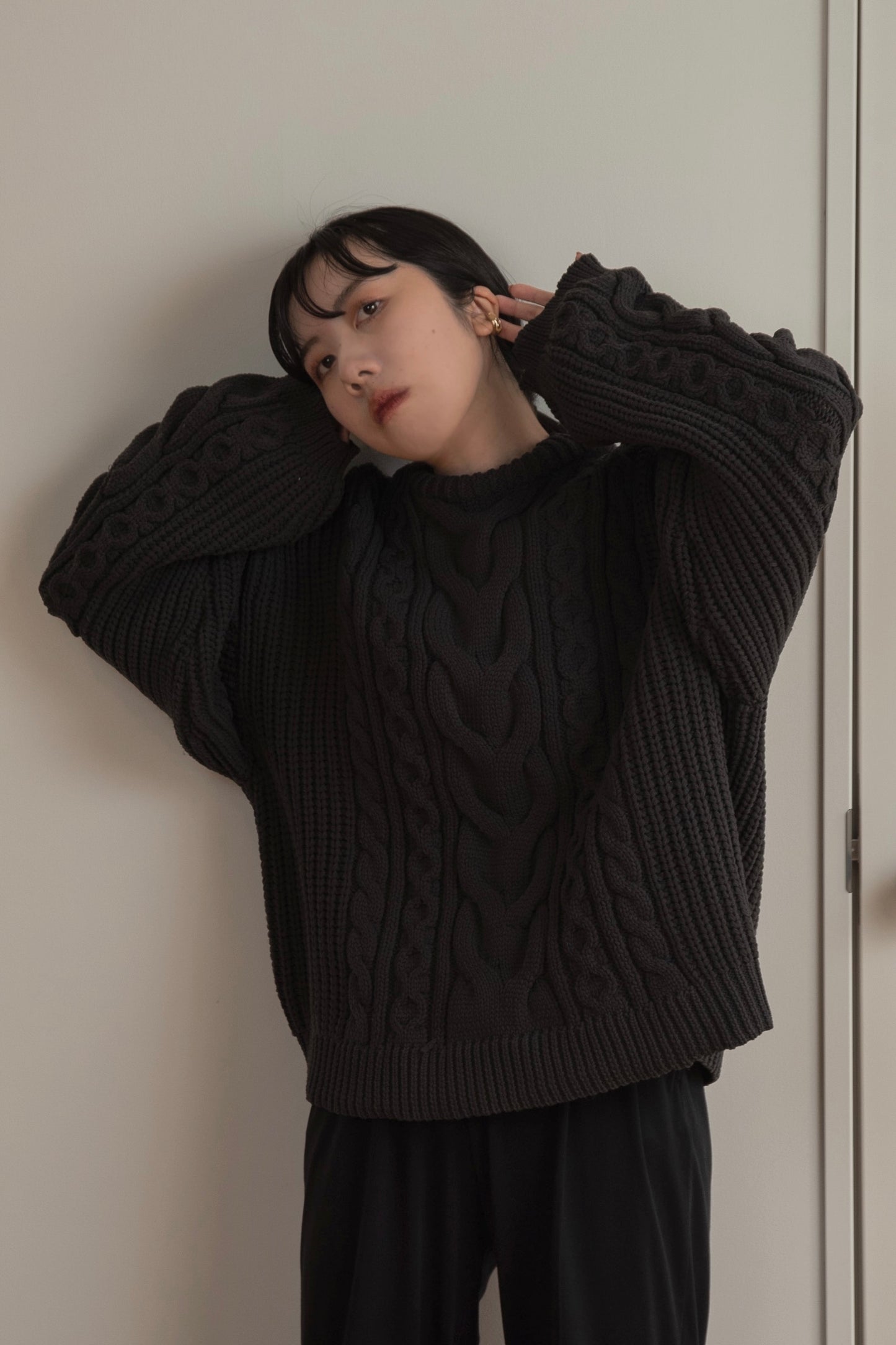 vertical line knit