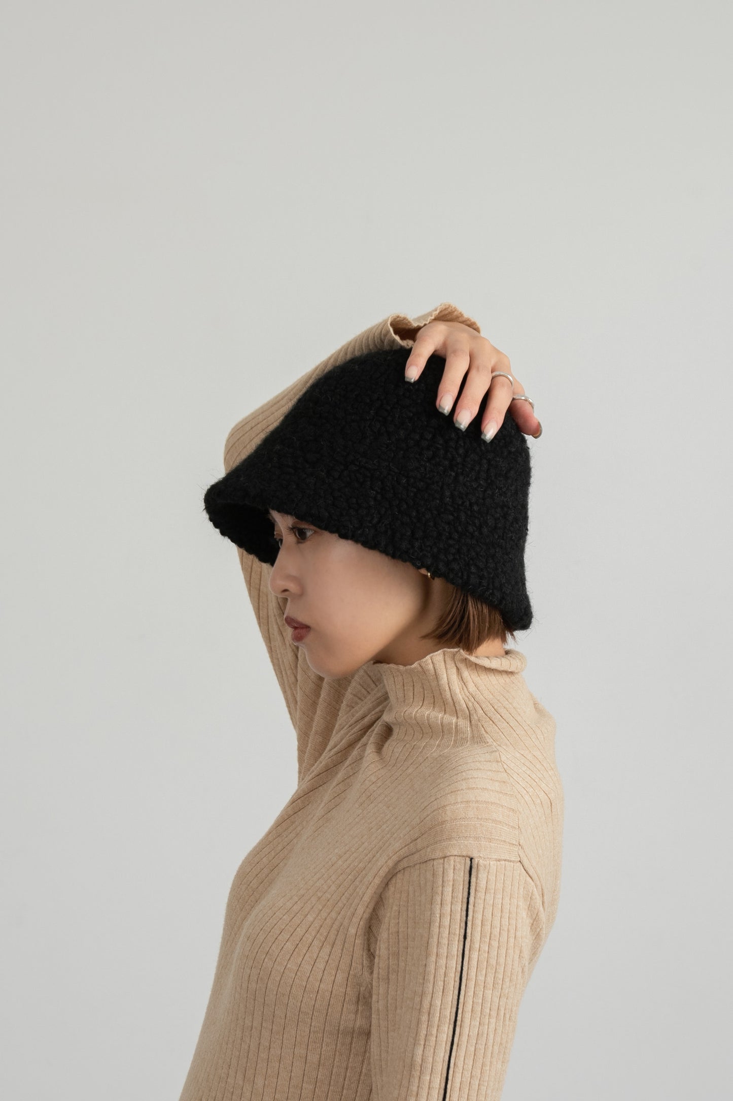 boa crochet hat