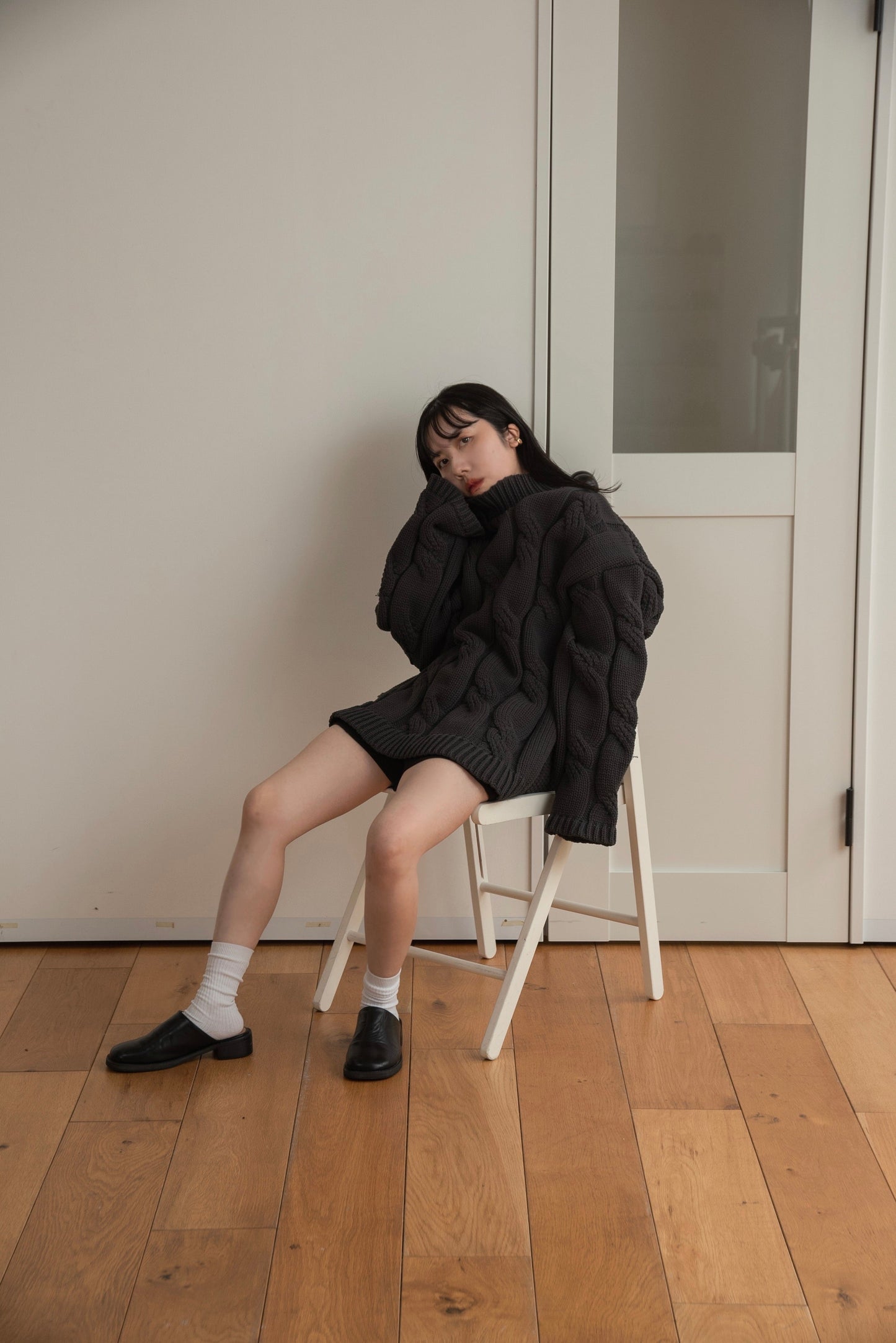 twist design knit