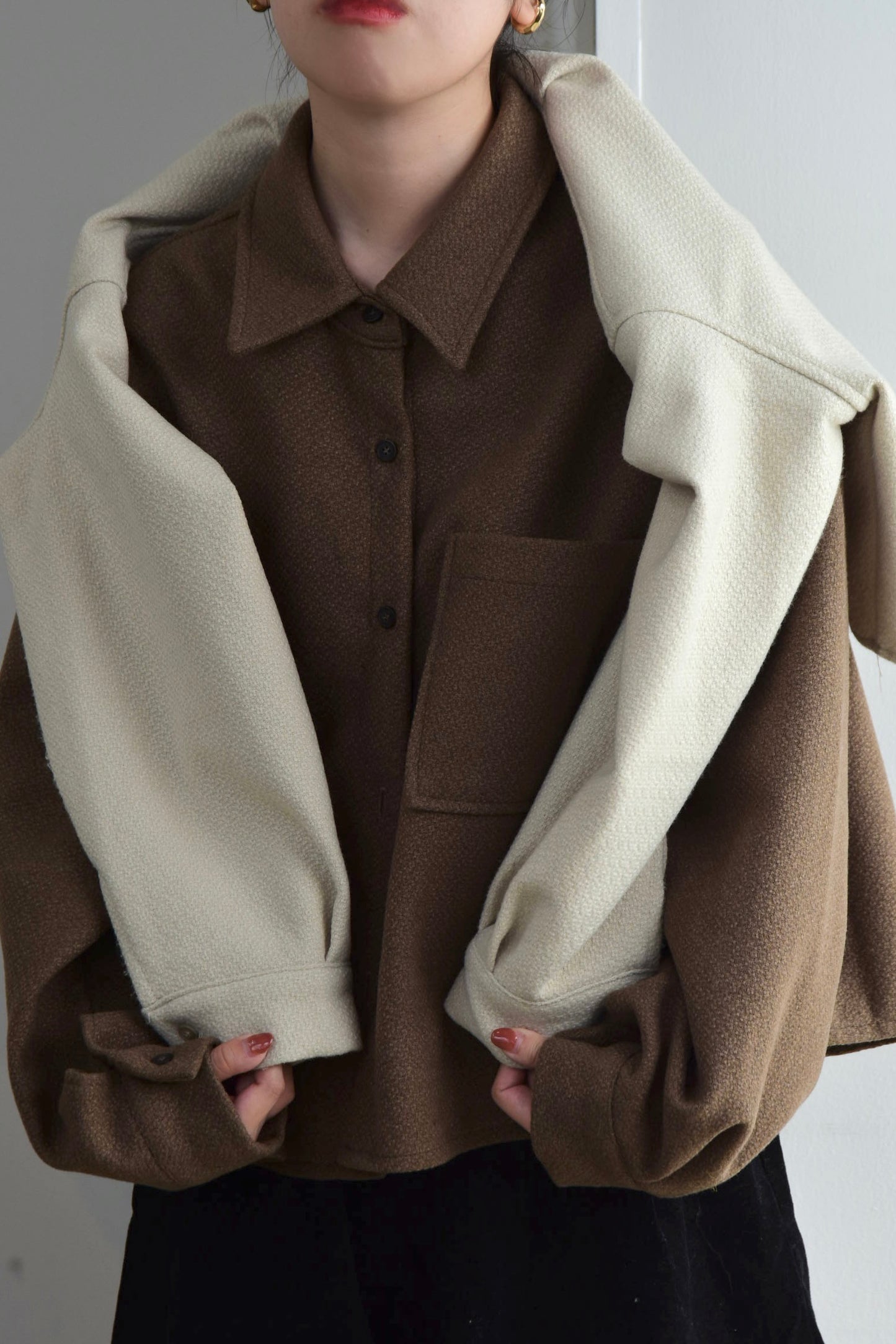 heavy over shirt outer