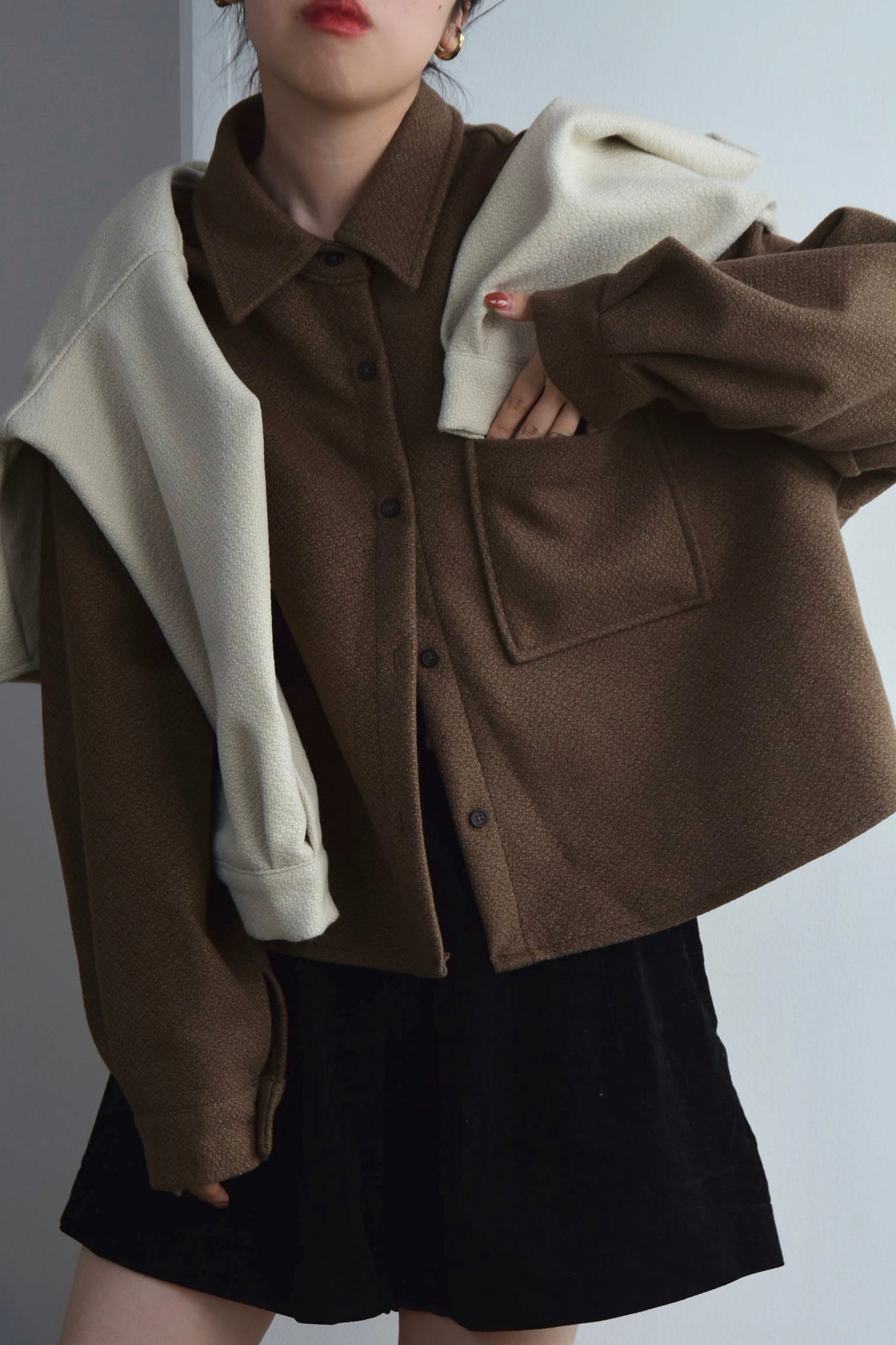 heavy over shirt outer
