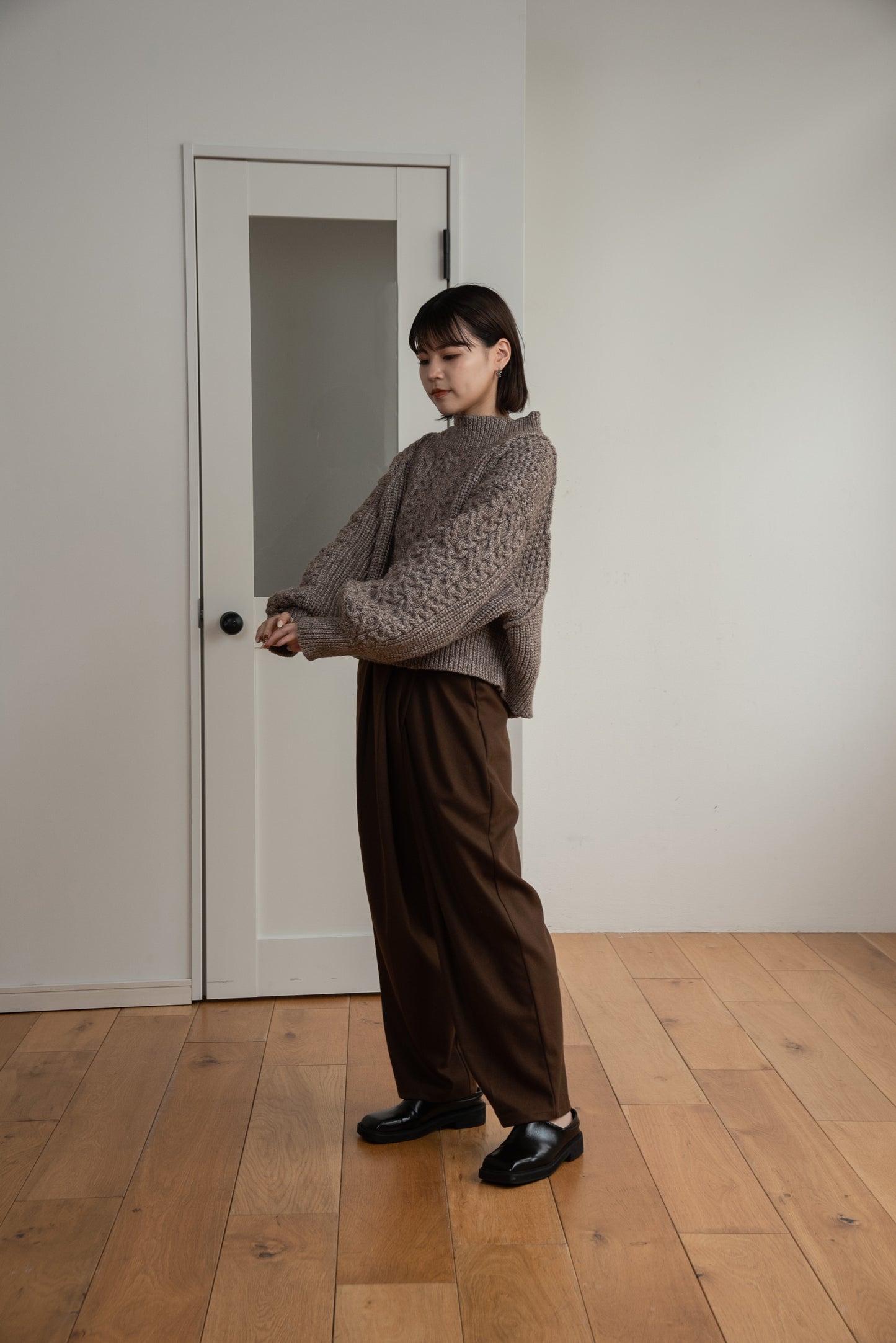 cable mix volume knit