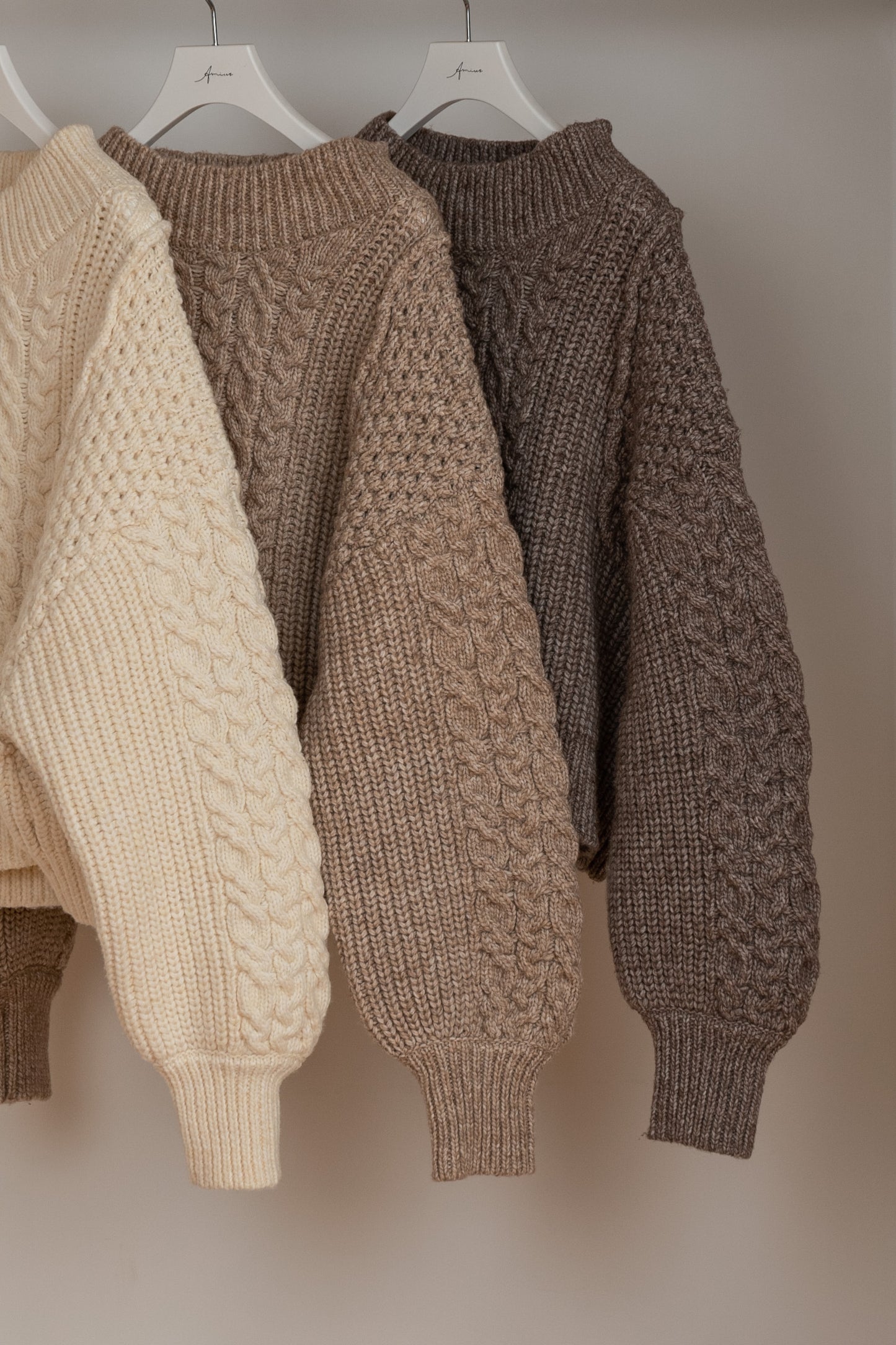 cable mix volume knit