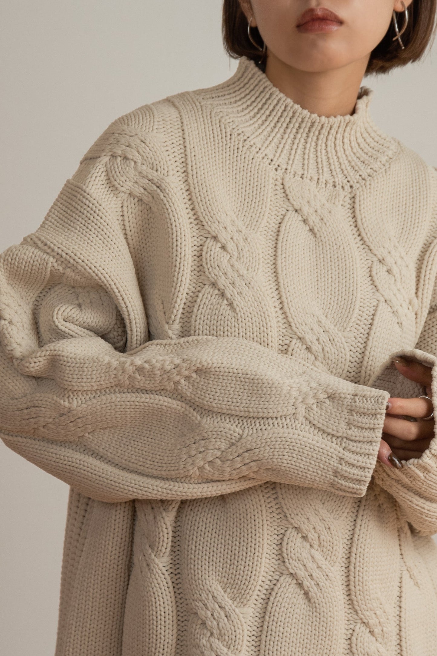 twist design knit