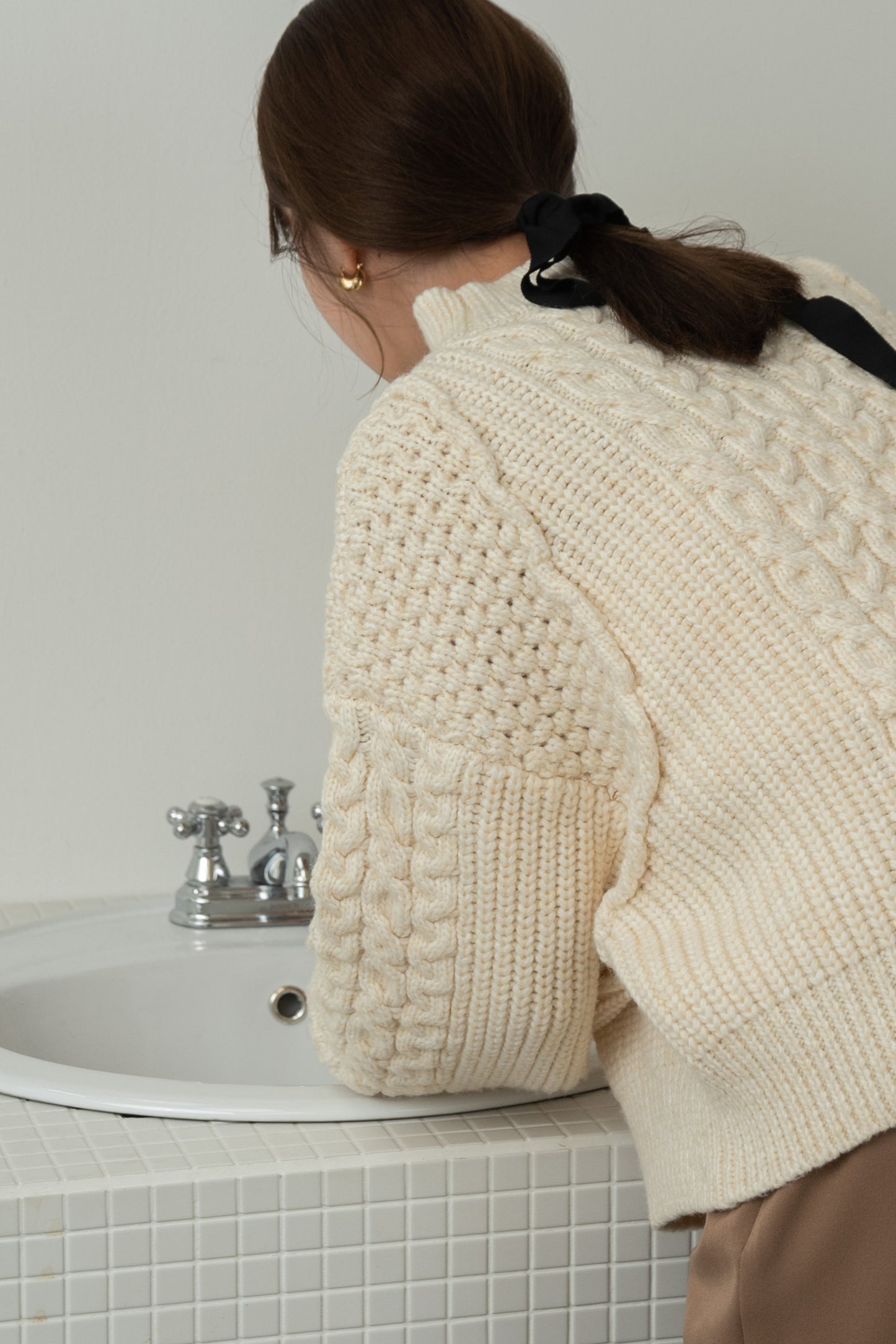 cable mix volume knit