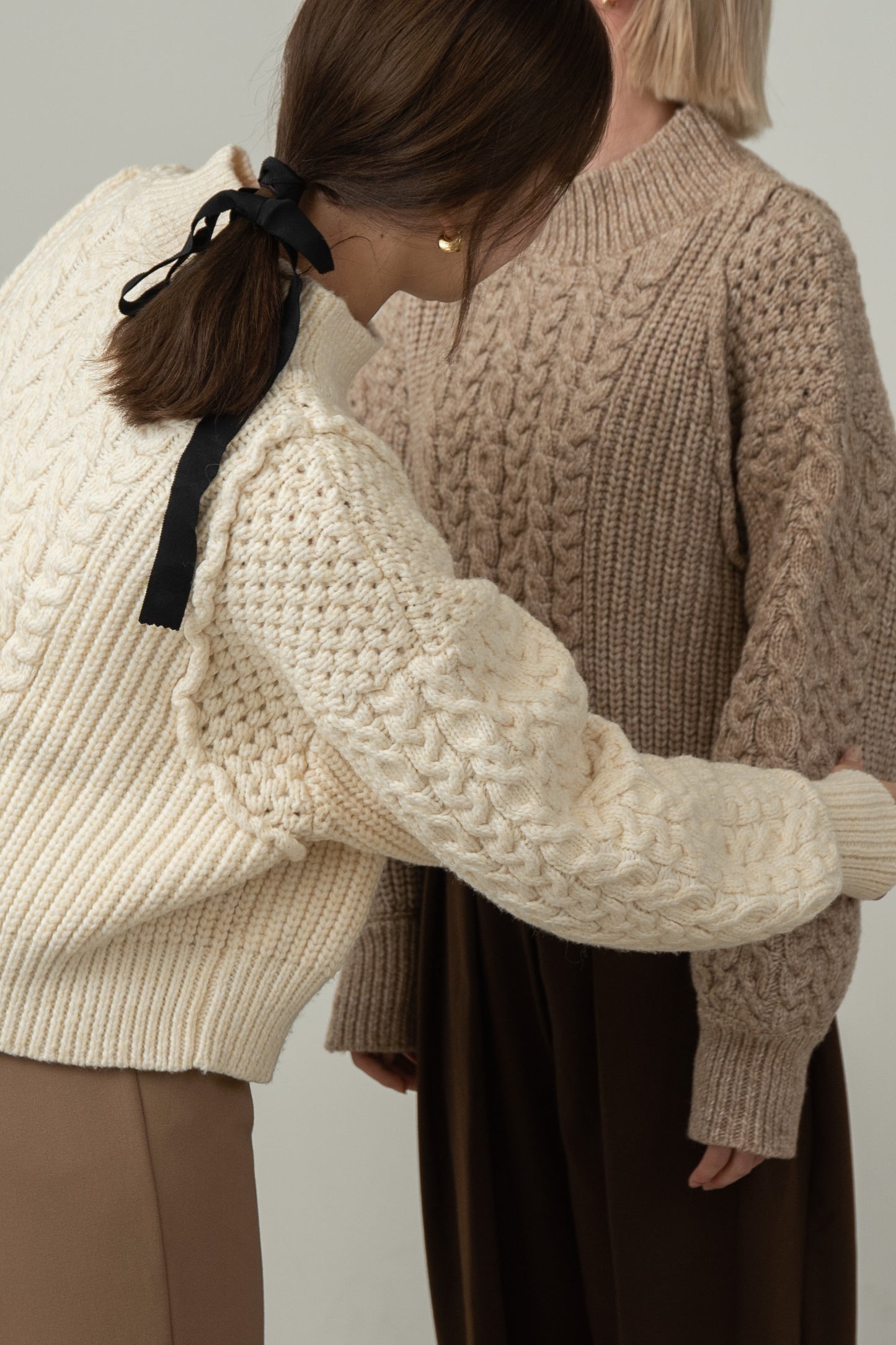 cable mix volume knit