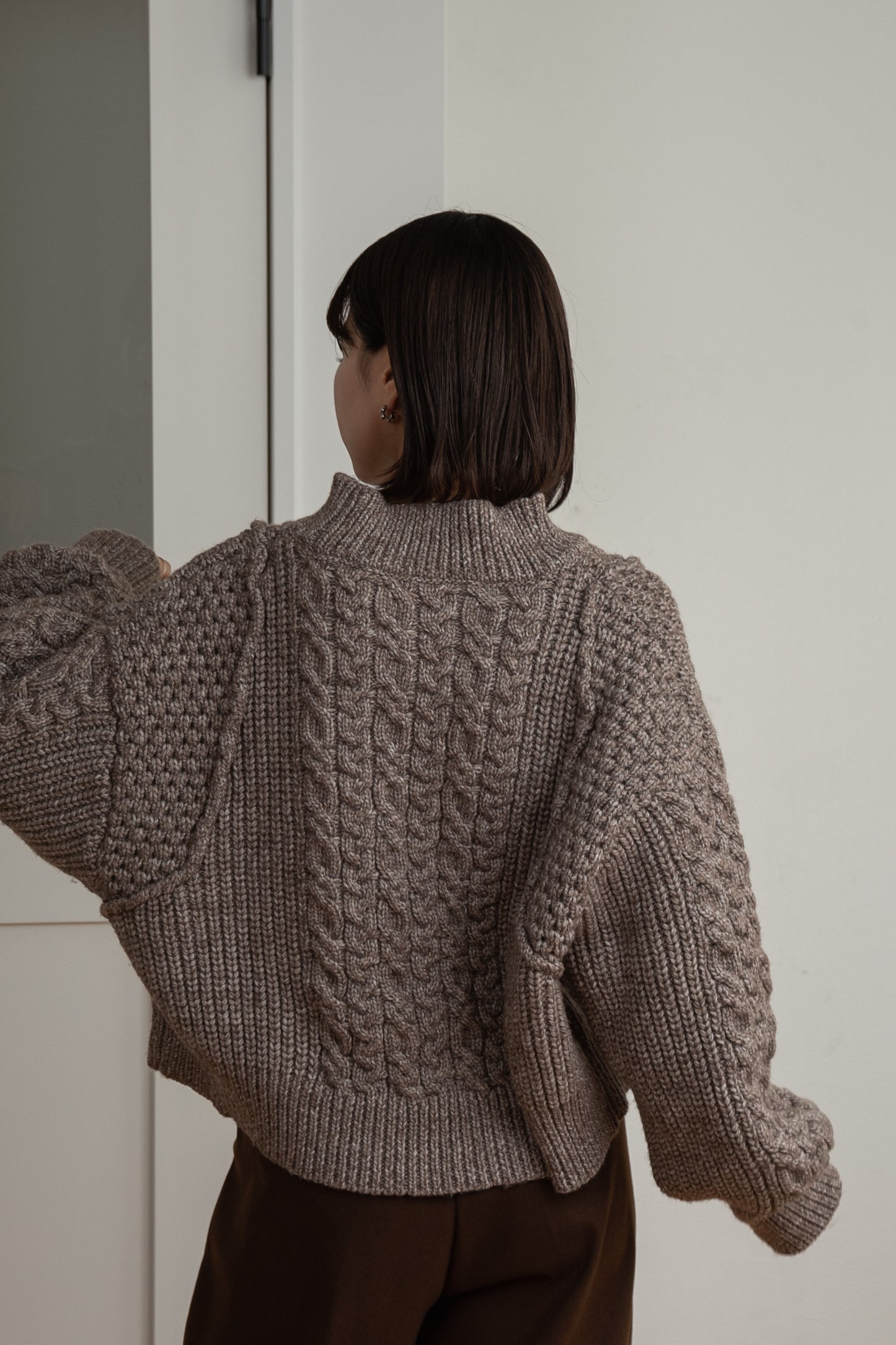cable mix volume knit