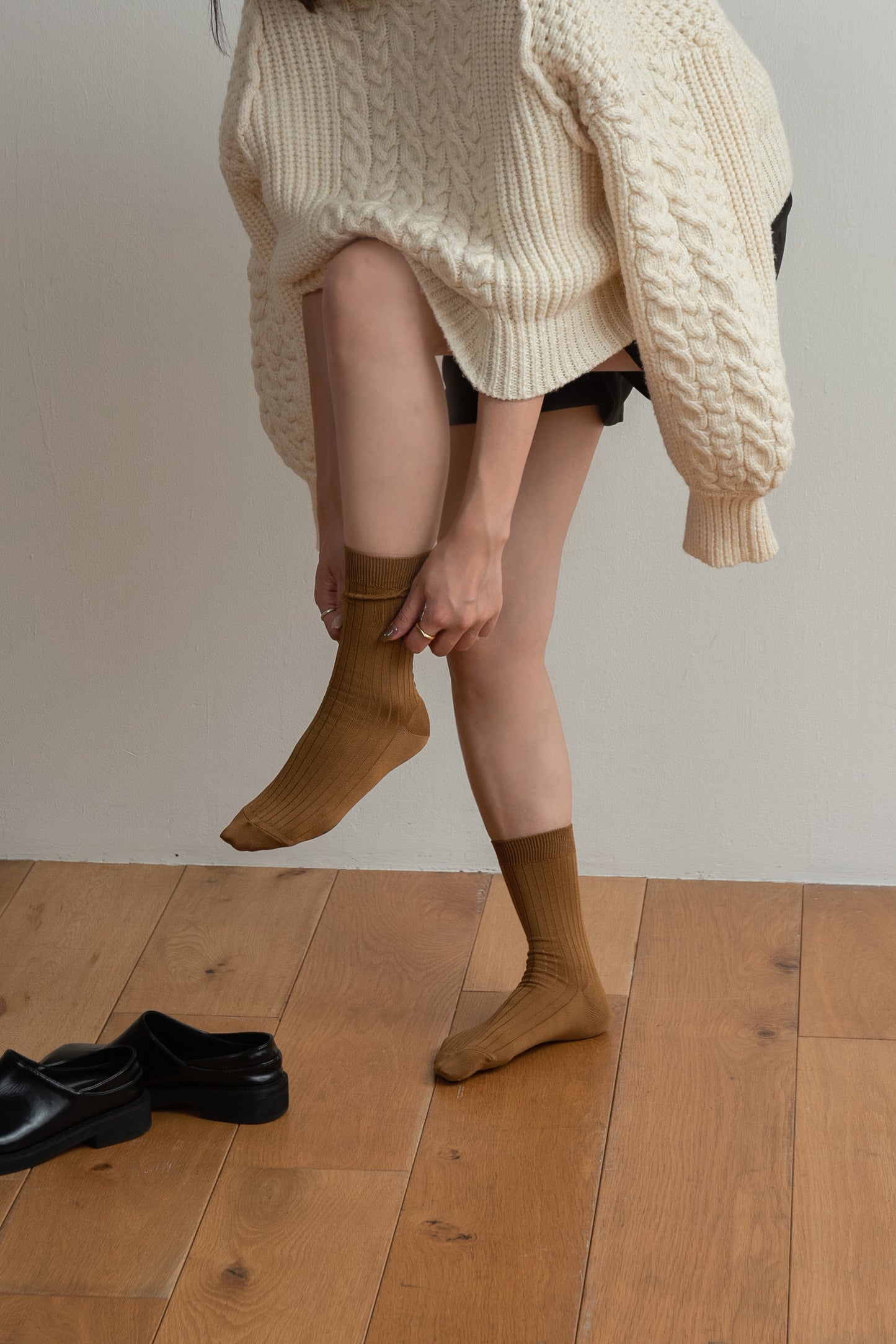 cable mix volume knit