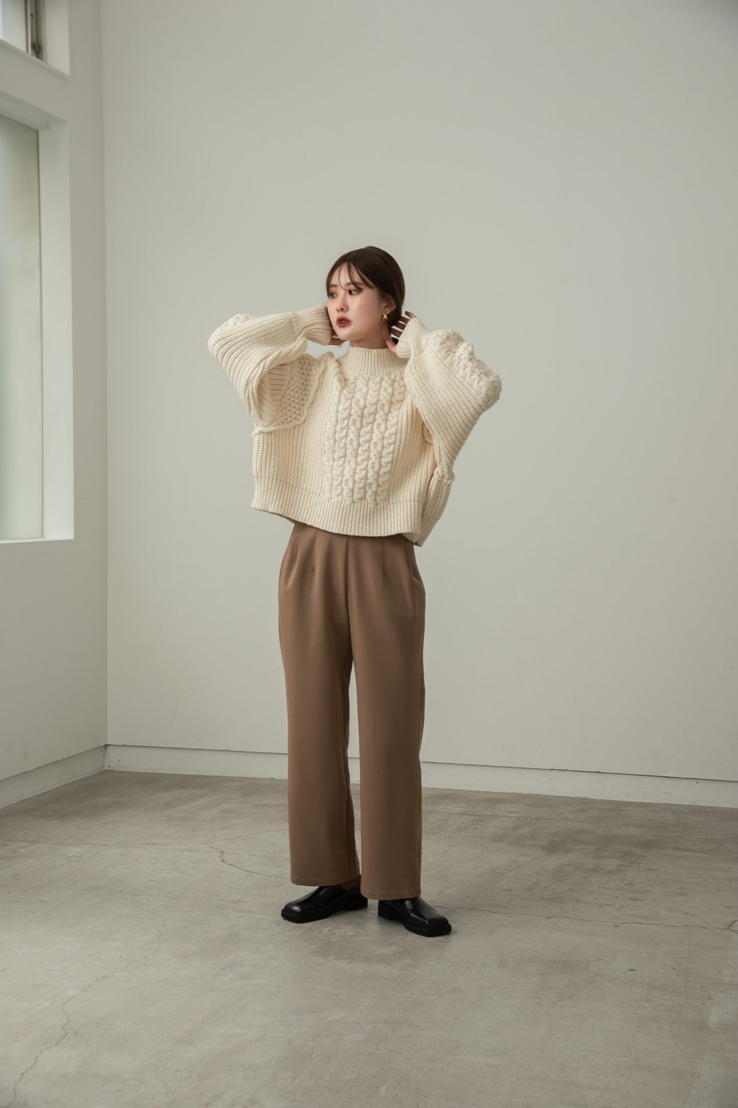 cable mix volume knit