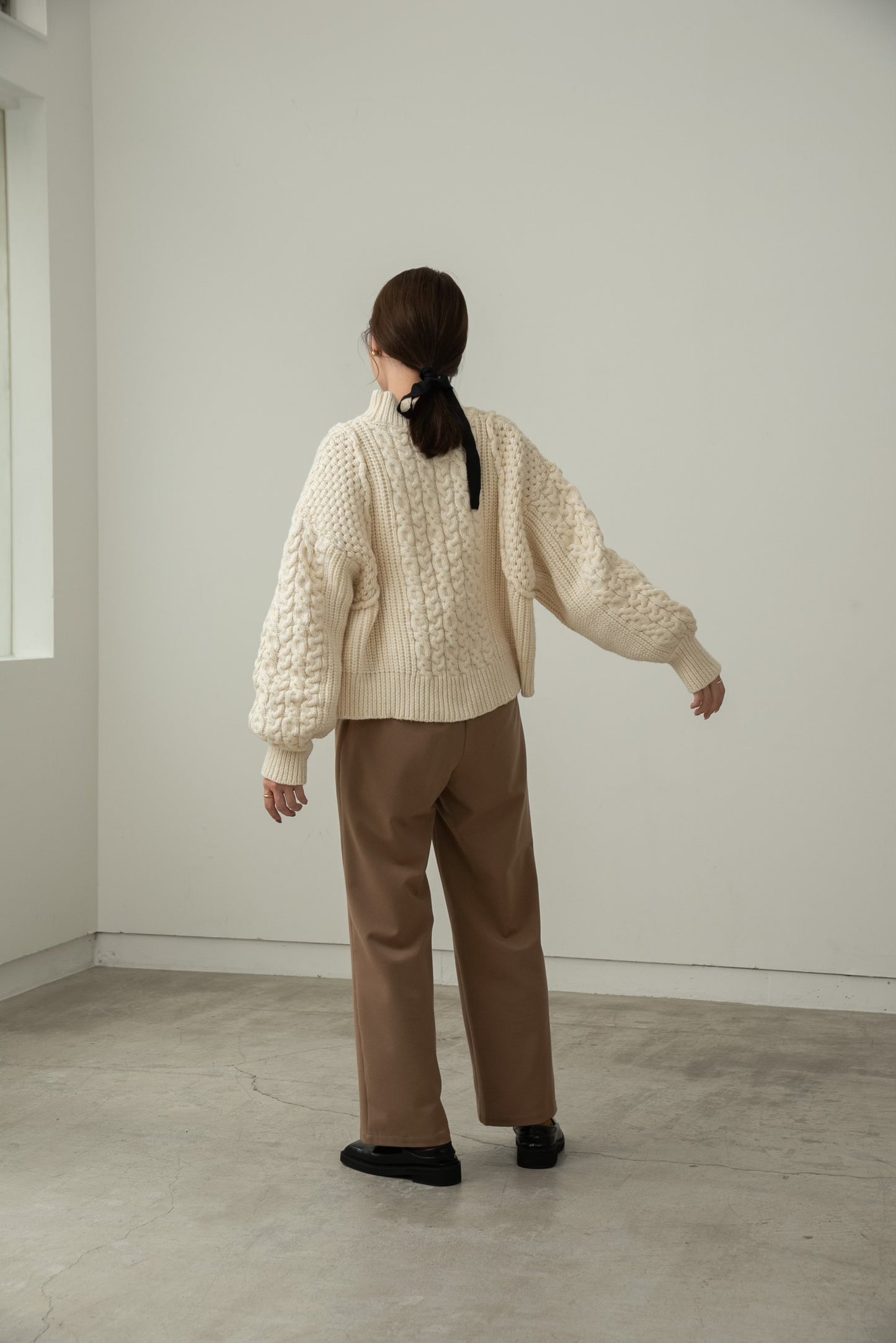 cable mix volume knit
