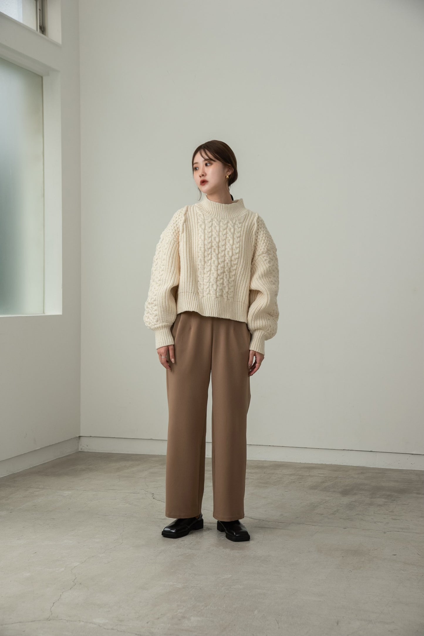 cable mix volume knit