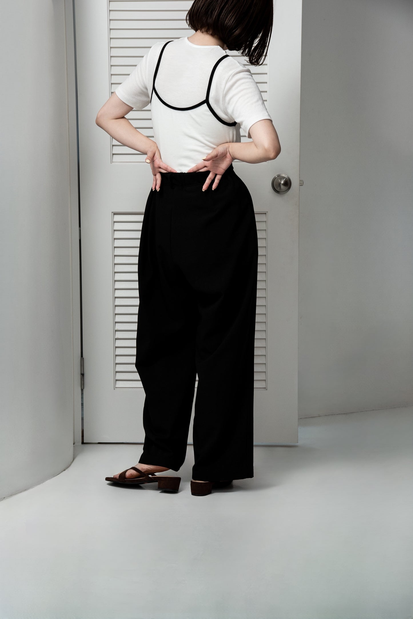 bicolor rafu cami set tops
