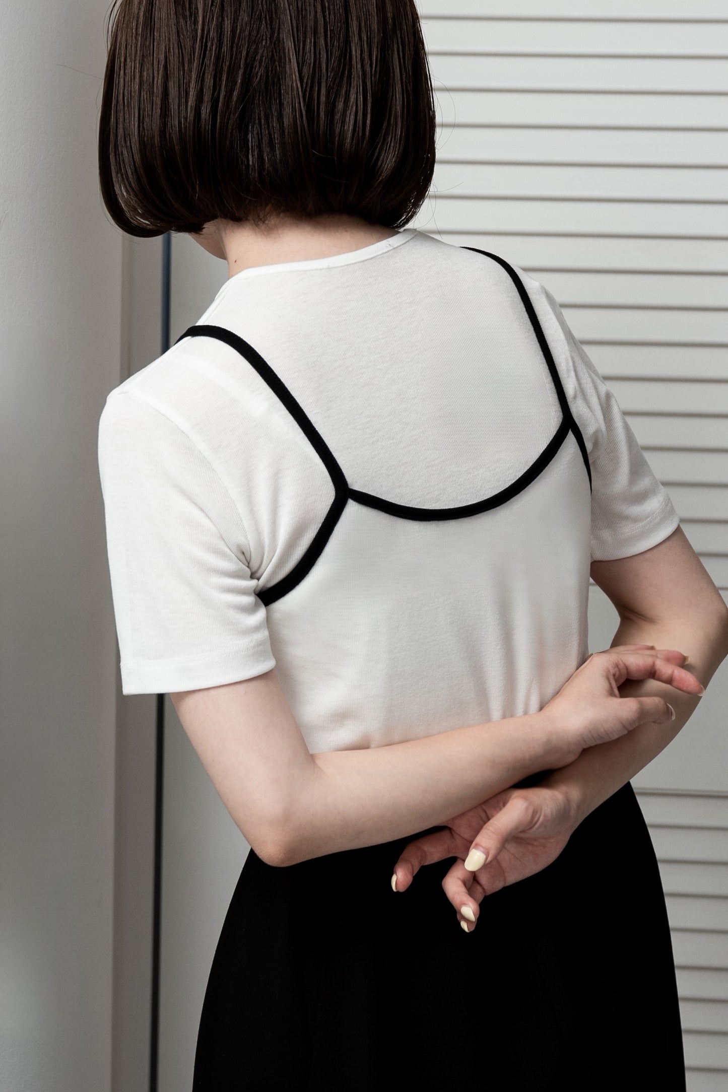 bicolor rafu cami set tops