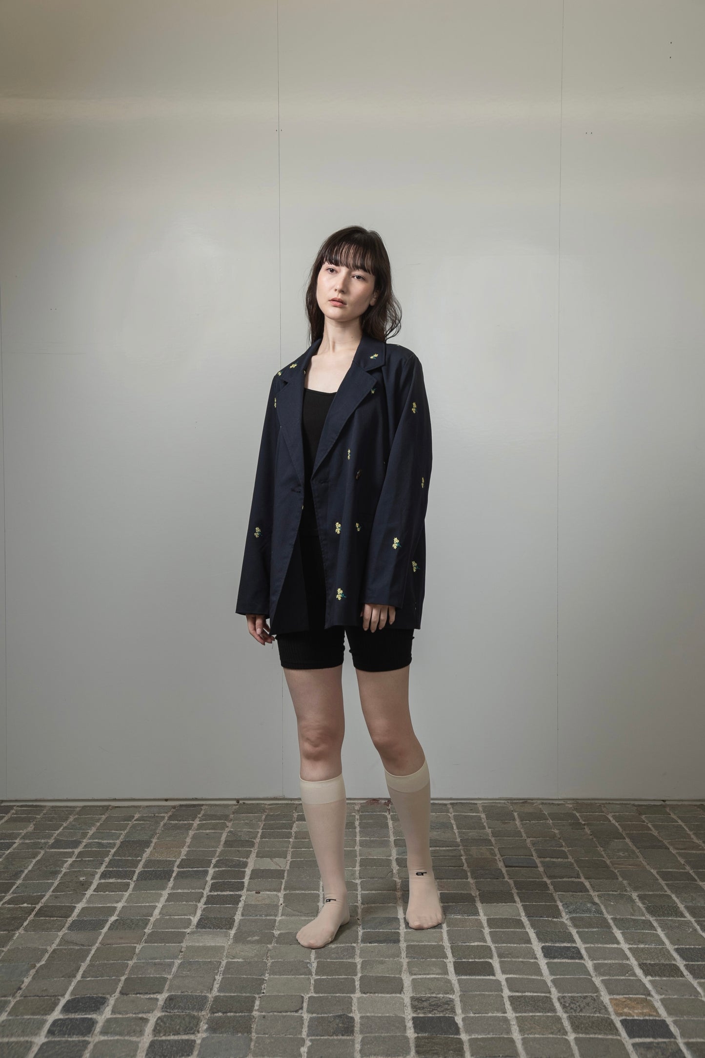 embroidery flower jacket