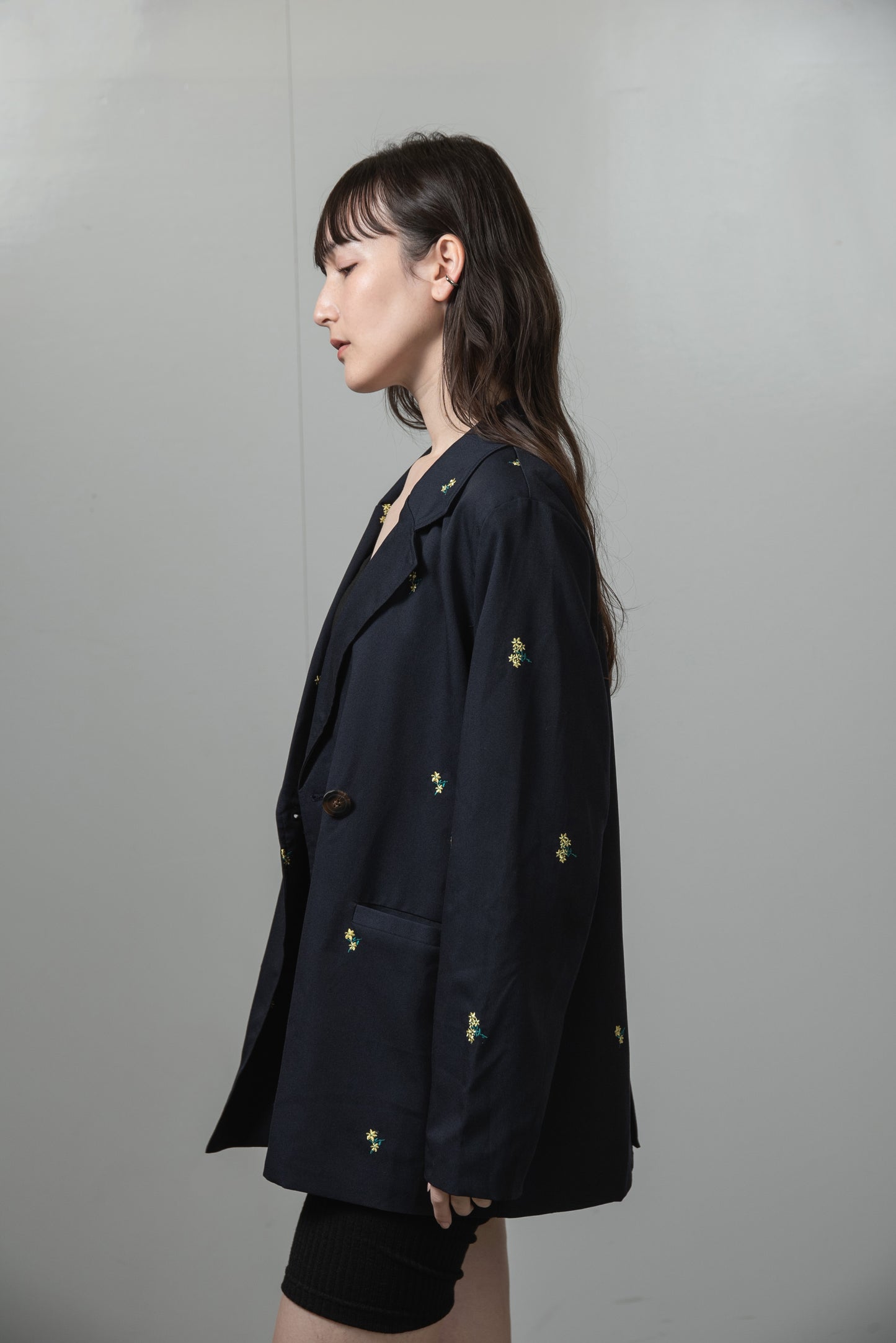 embroidery flower jacket