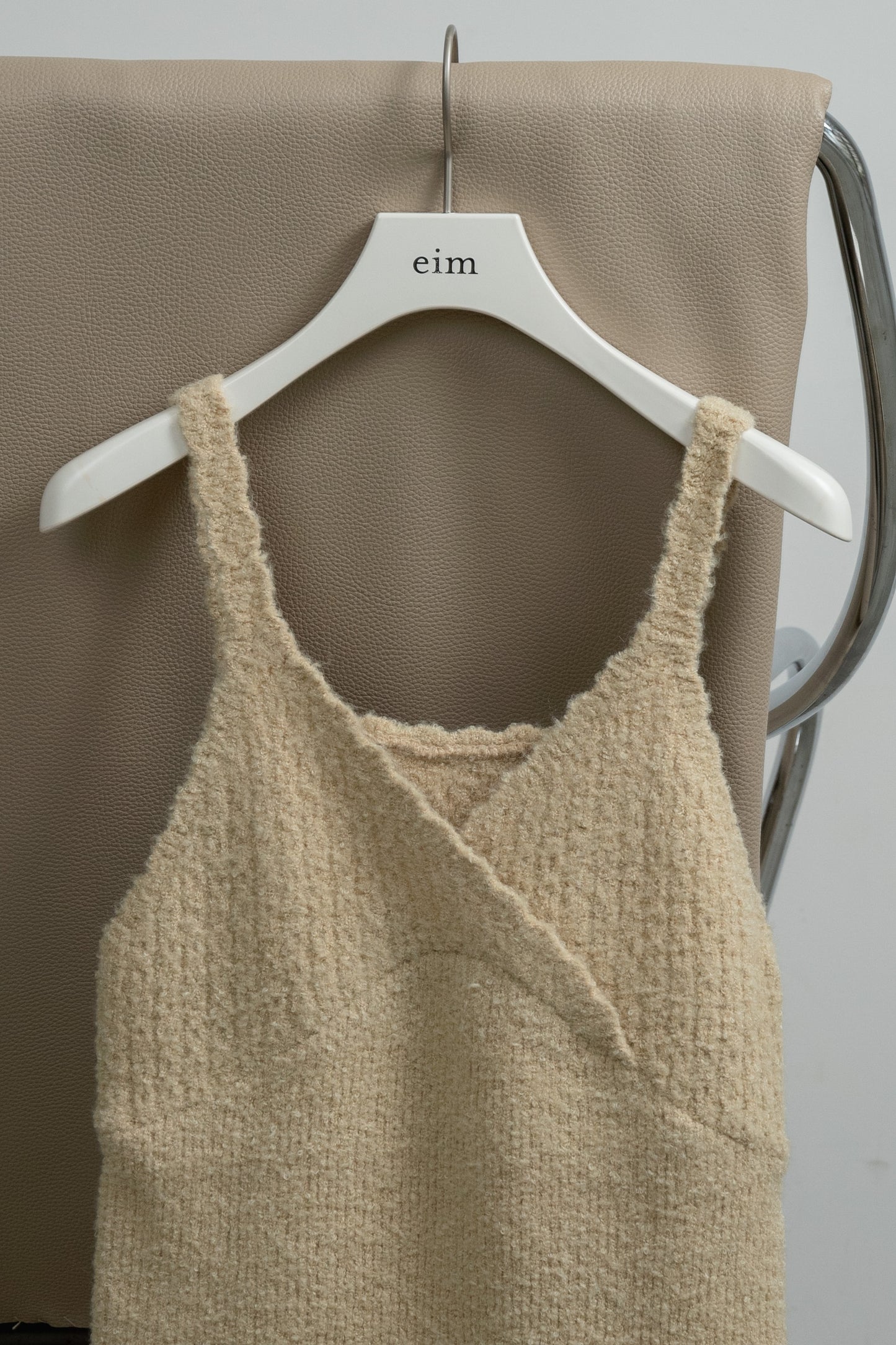 cachecoeur like scallop knit cami【eim plus+限定アイテム】