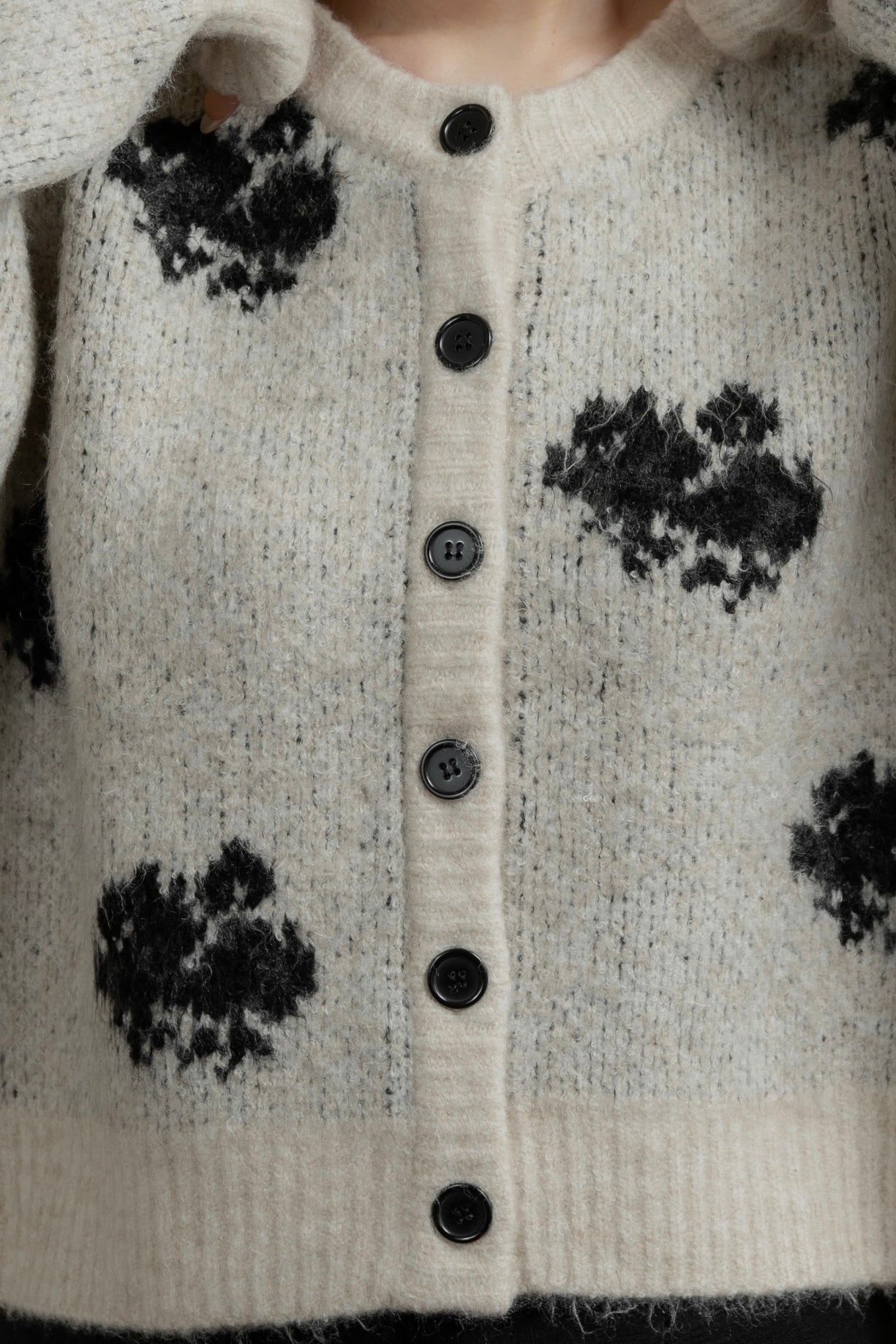 flower nuance cardigan