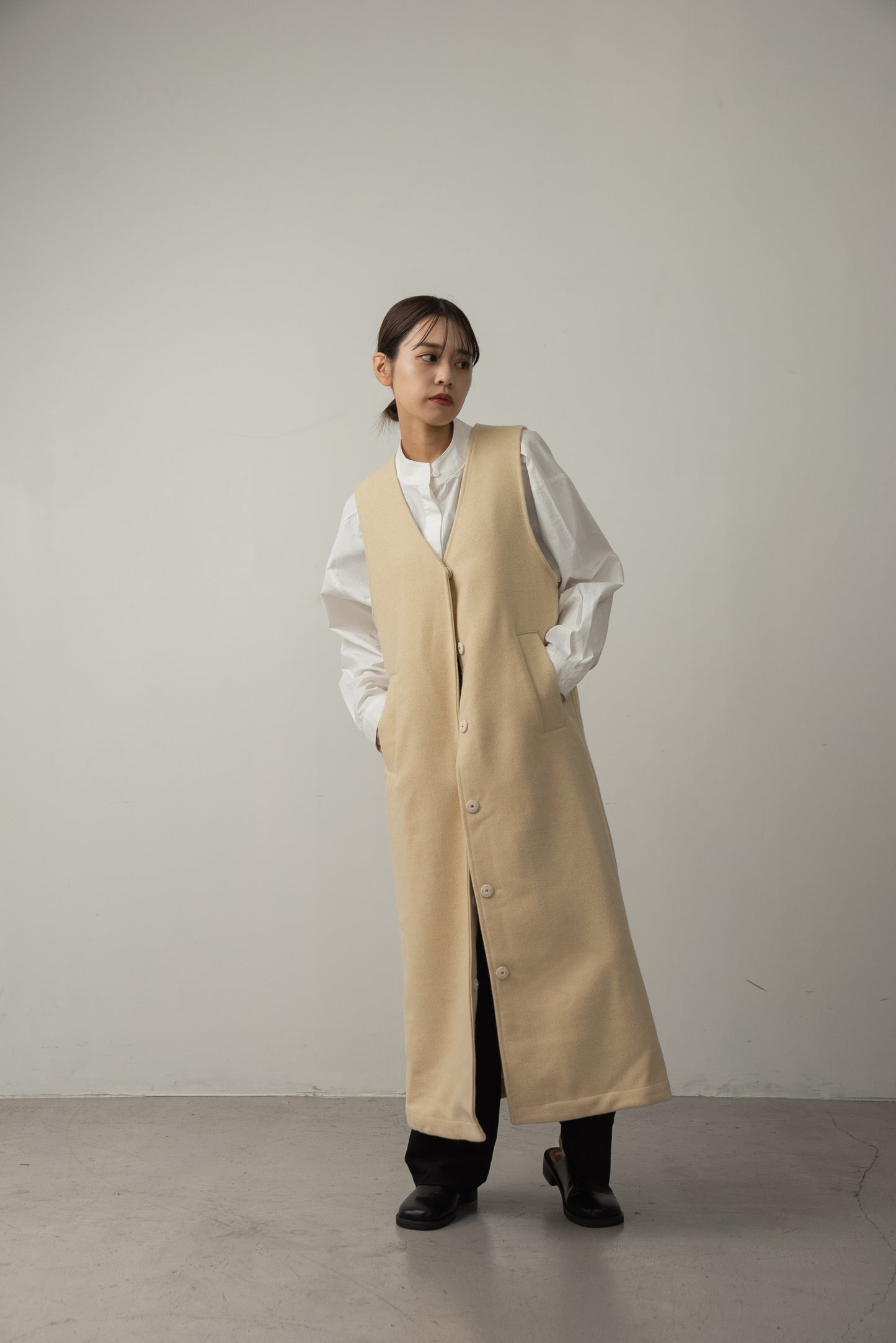 arrange design vest outer