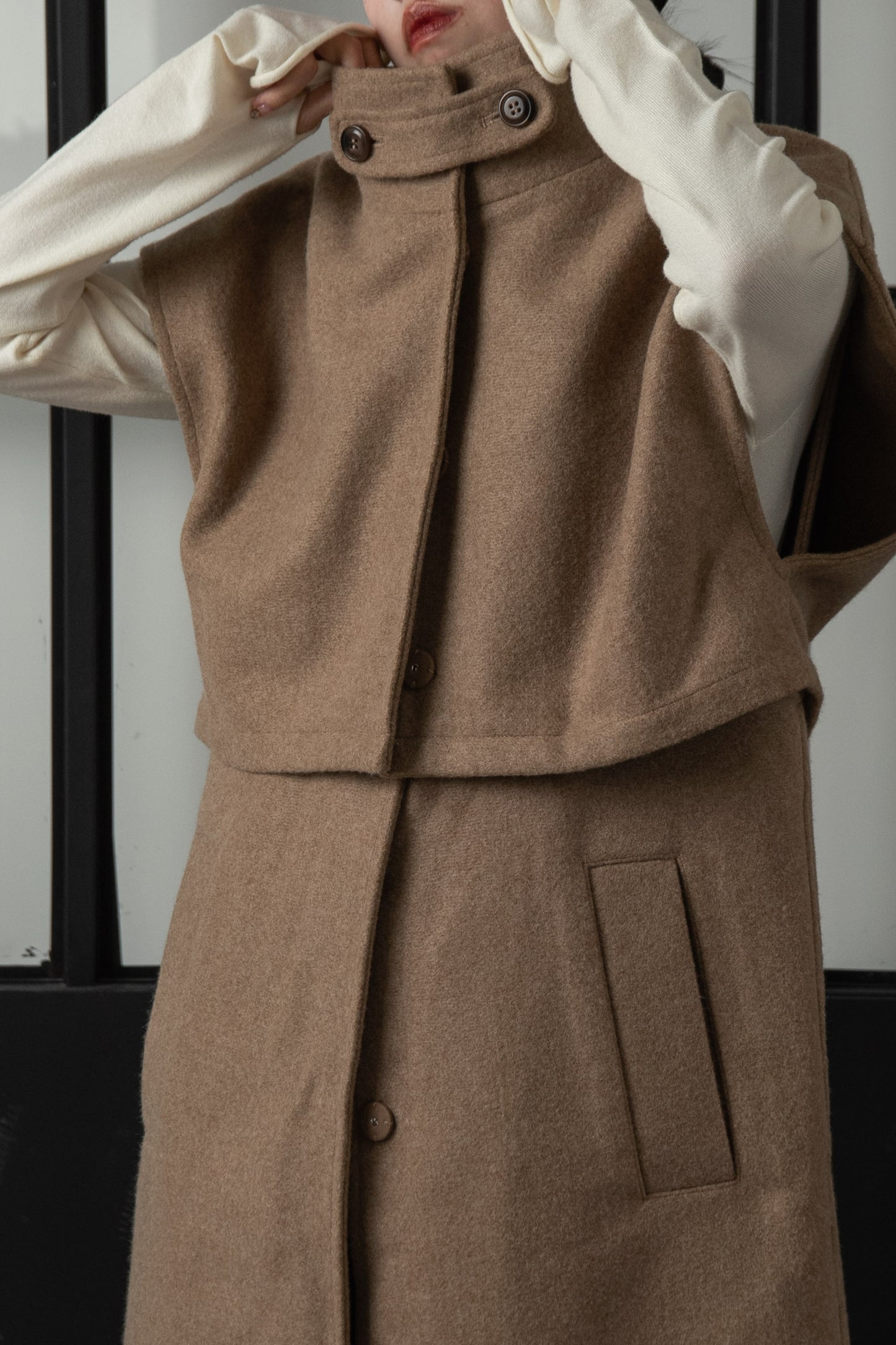arrange design vest outer