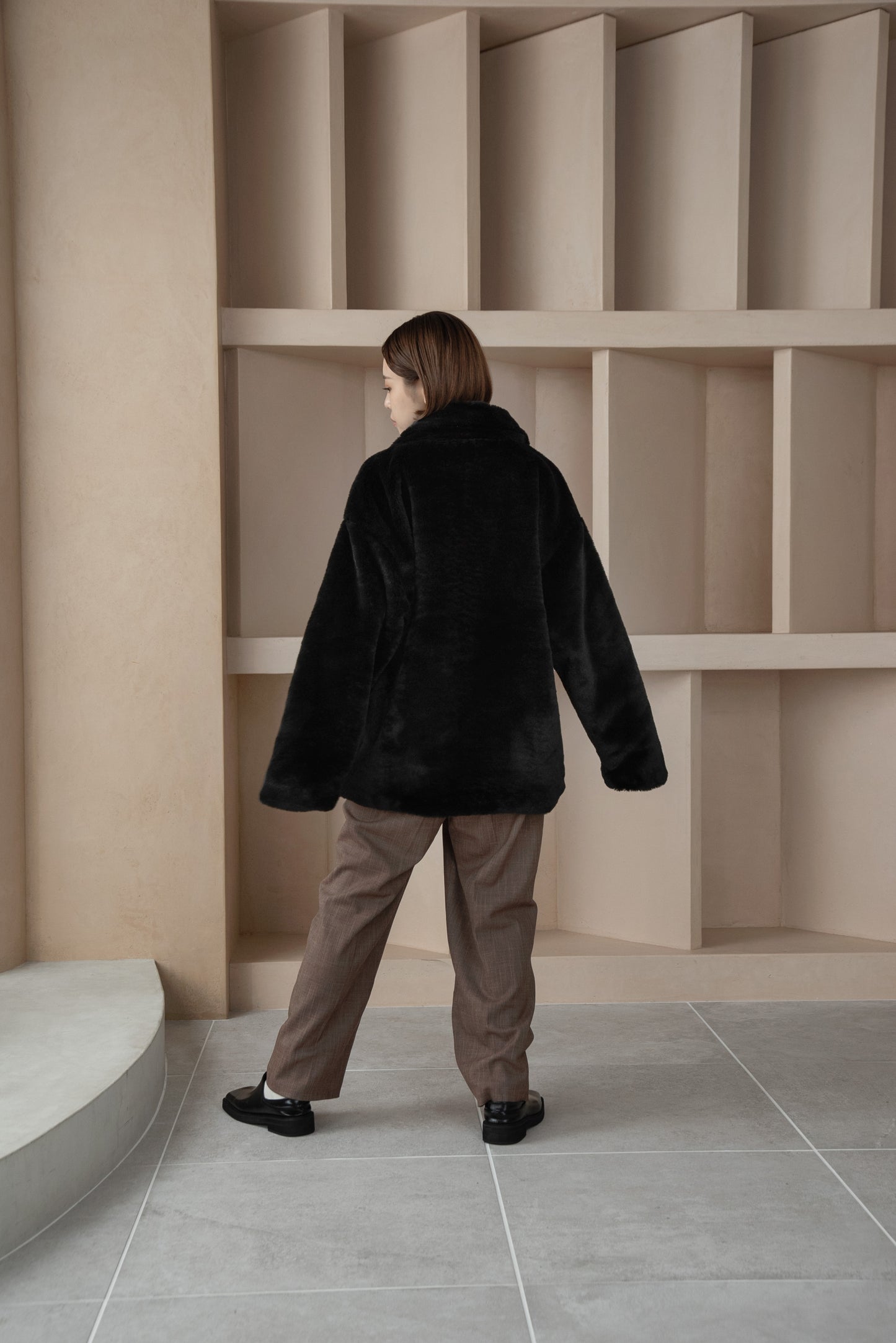 bear stand collar jacket