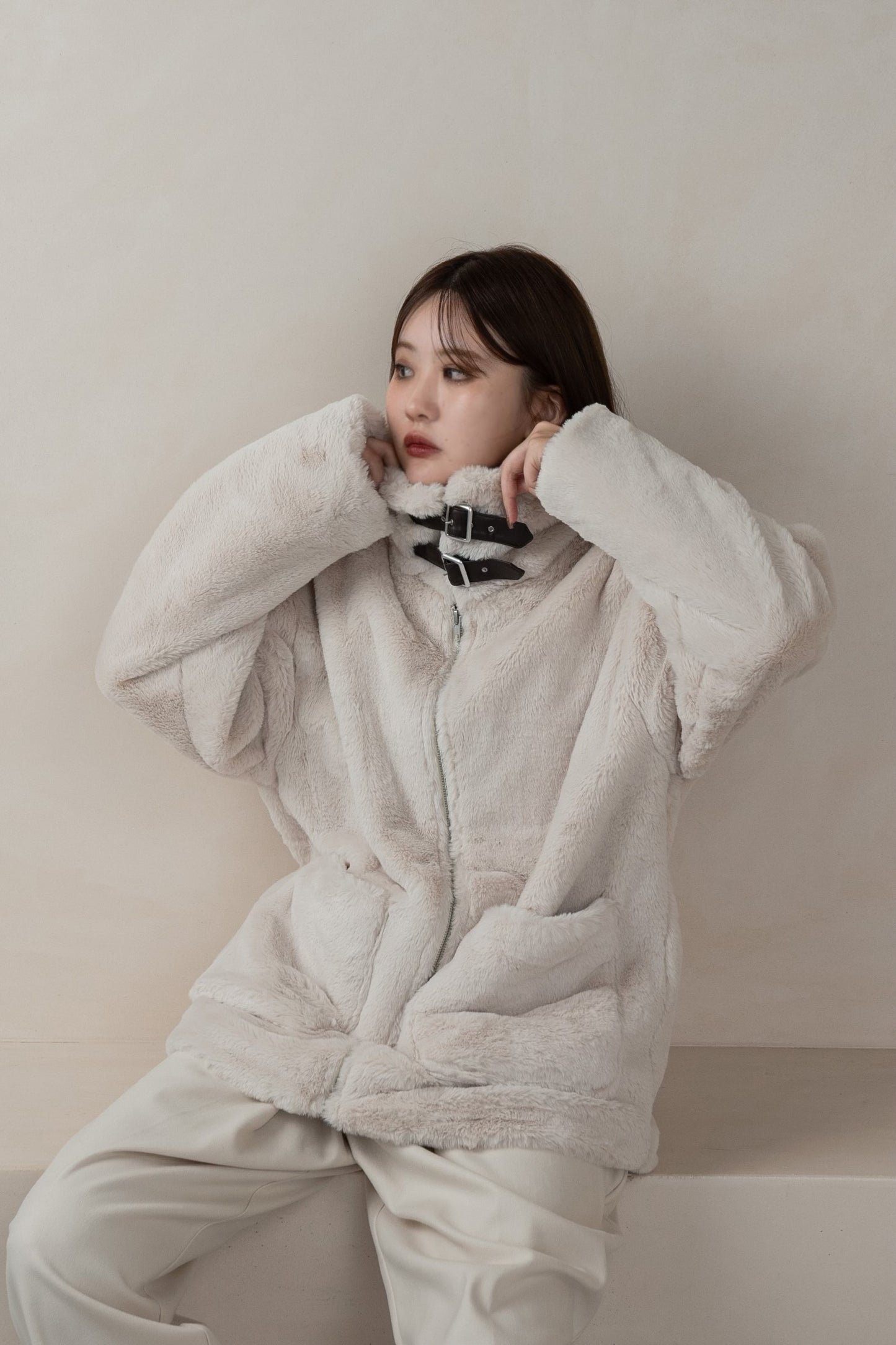 bear stand collar jacket