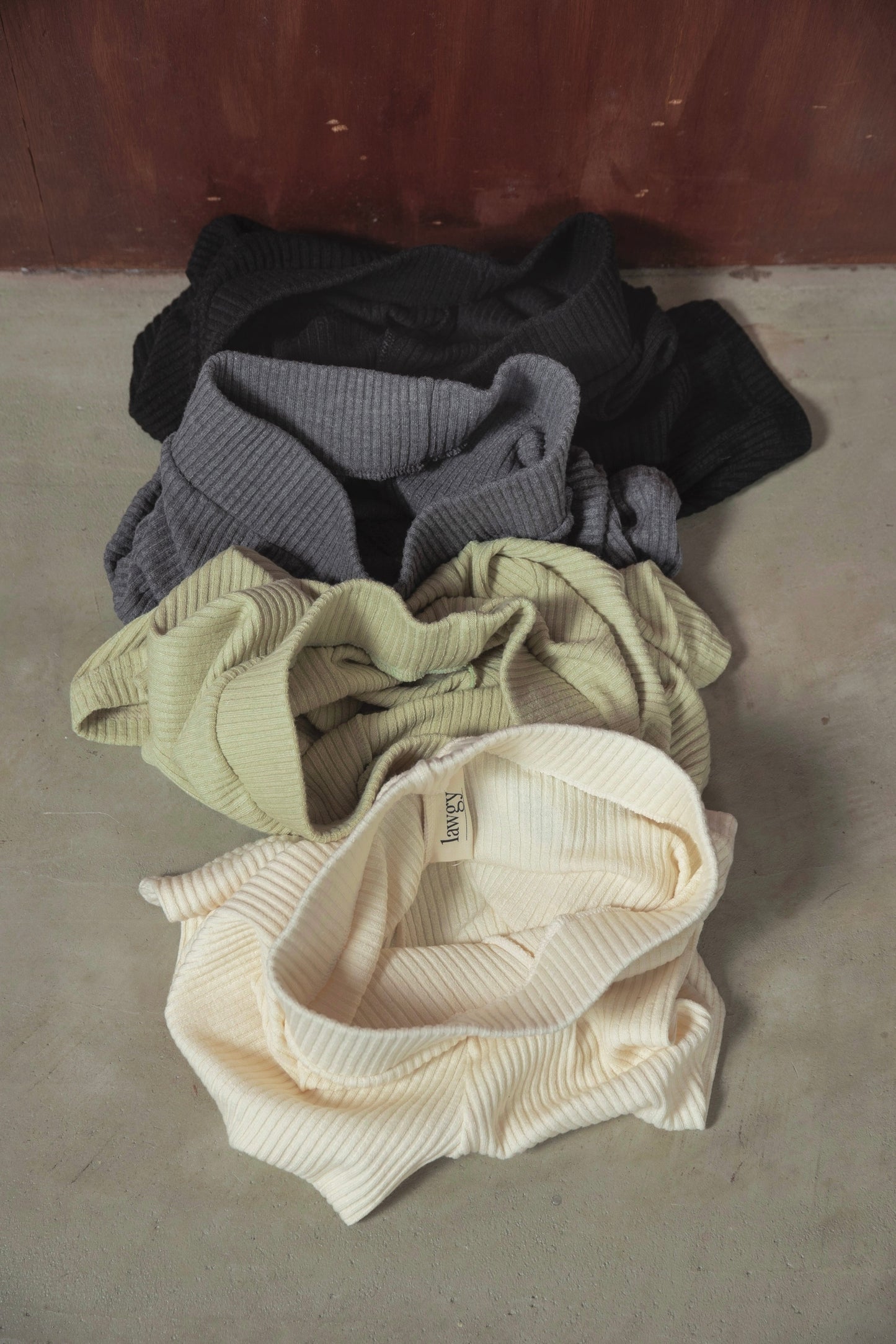 simple rib pants