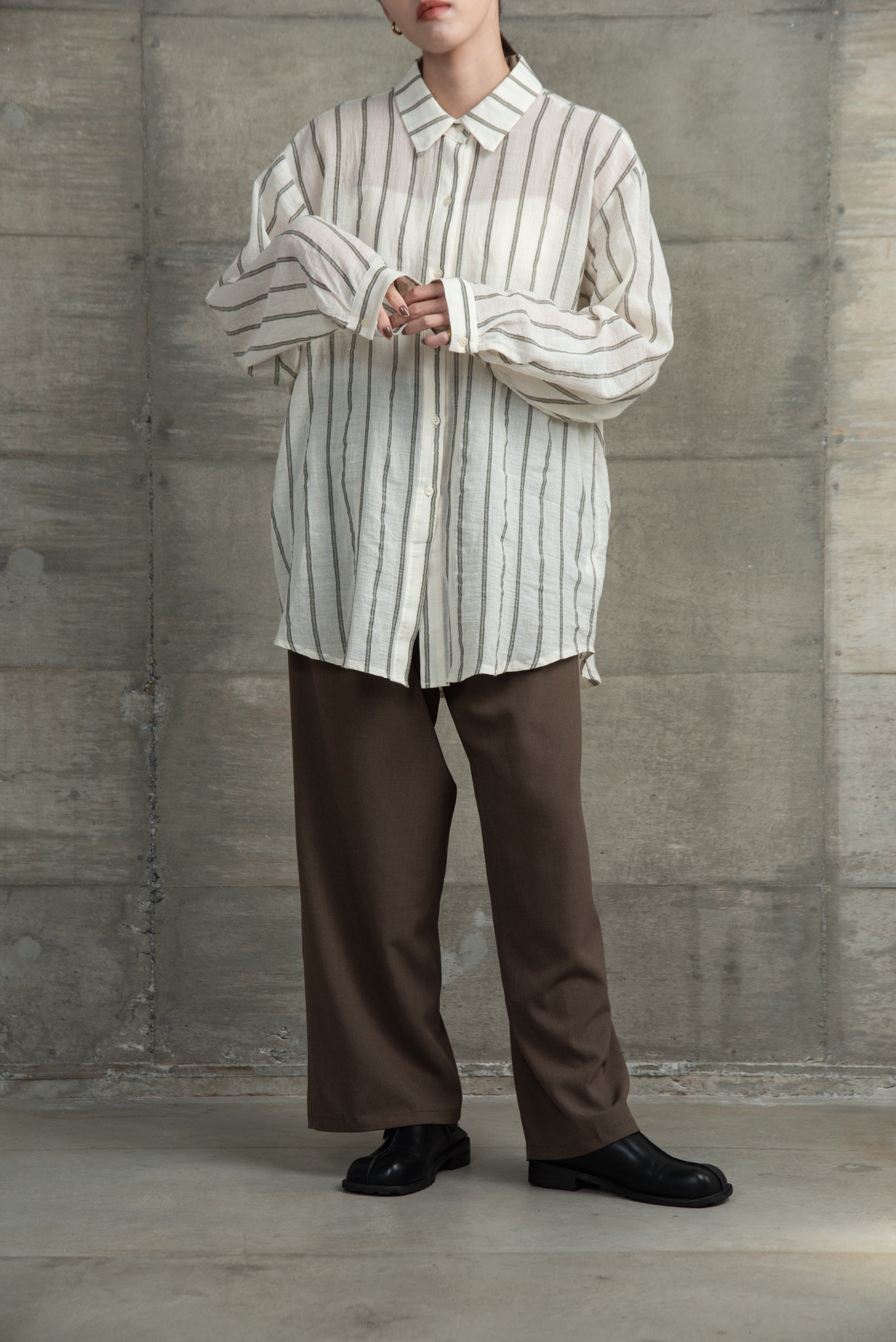 soft touch stripe shirt