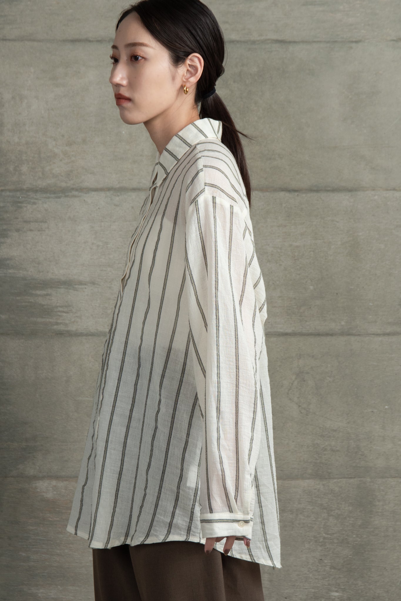 soft touch stripe shirt