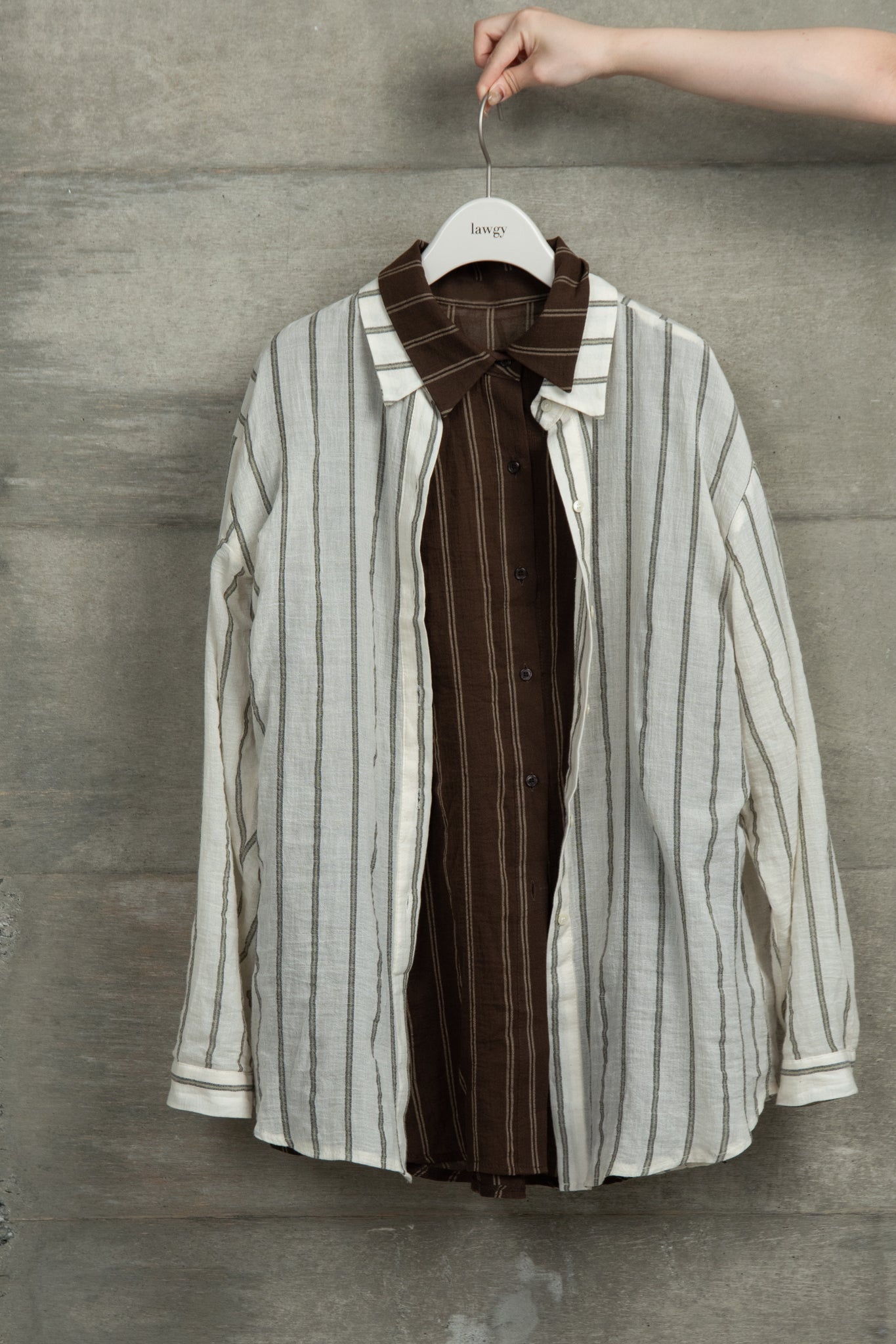 soft touch stripe shirt