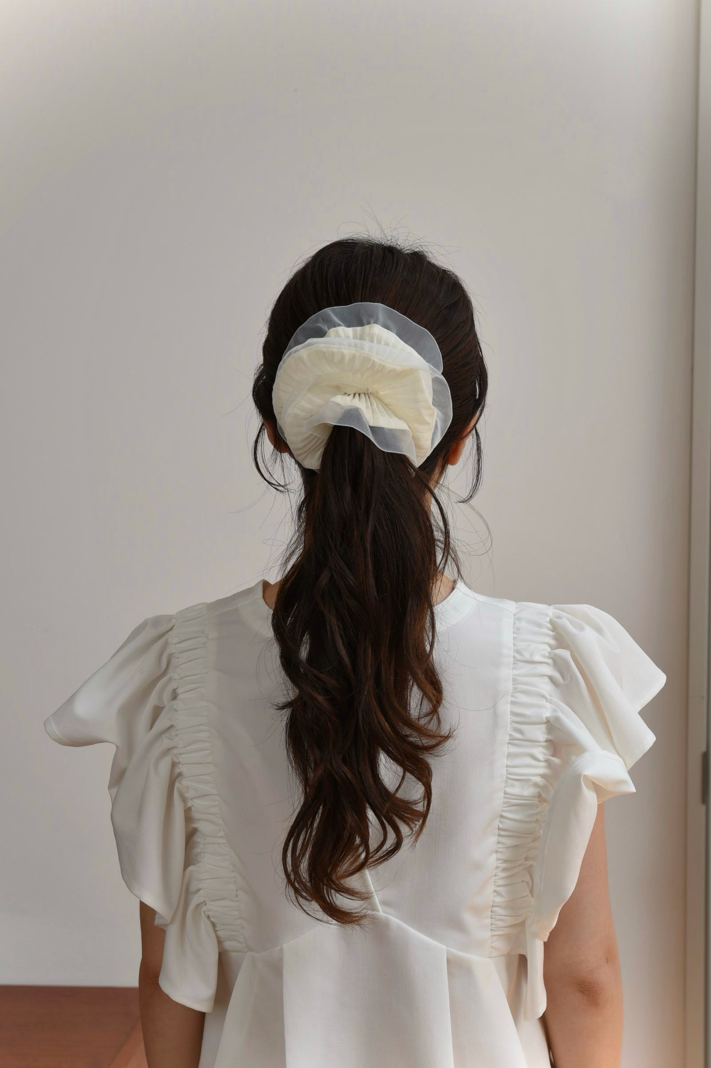 organdy docking pleats shushu