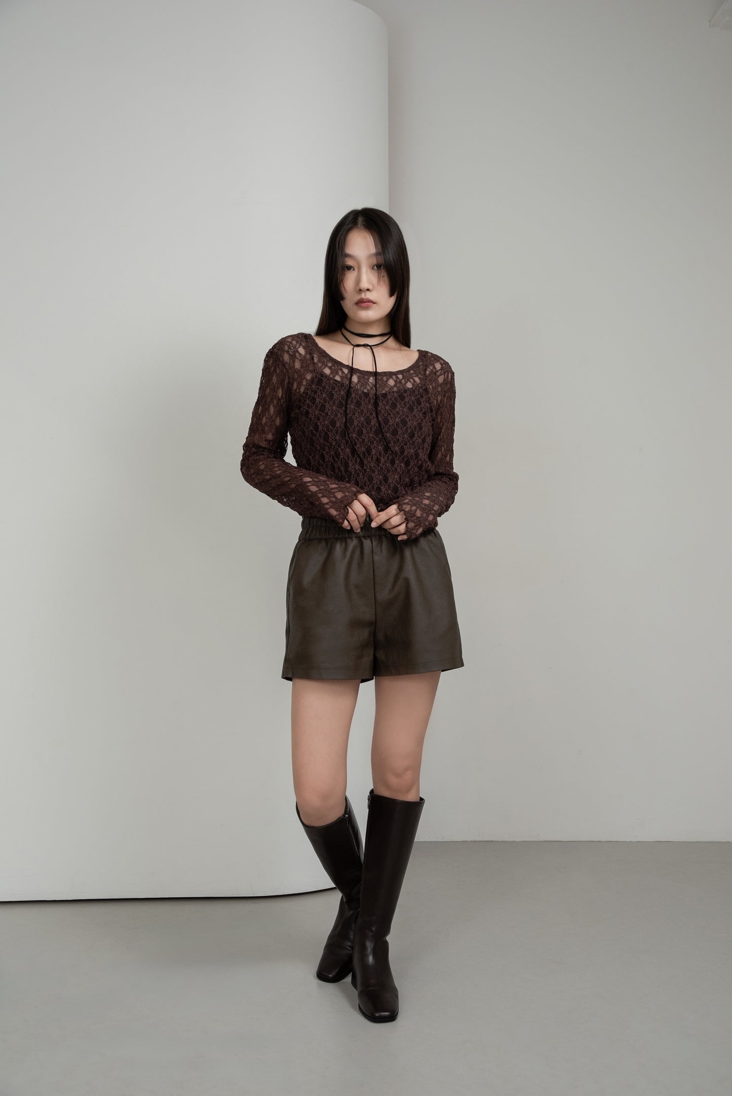 smooth flow short culottes【I_am × kimina】