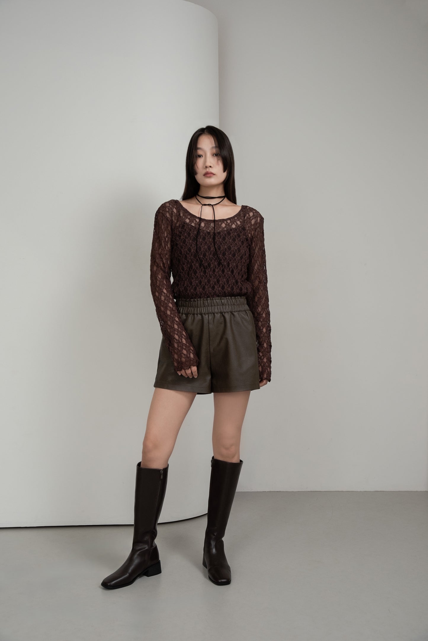smooth flow short culottes【I_am × kimina】