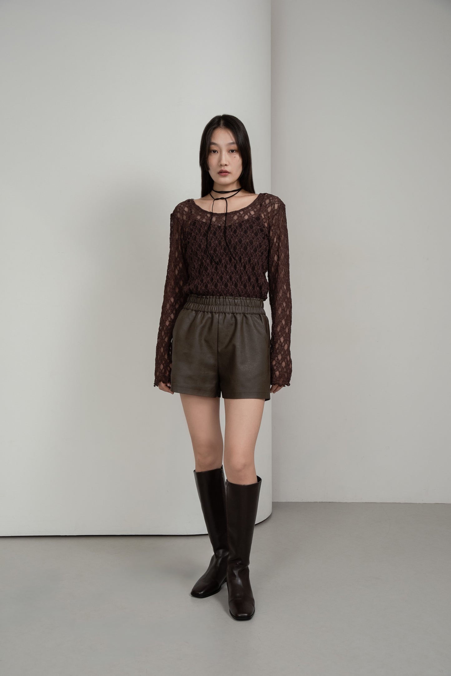 smooth flow short culottes【I_am × kimina】