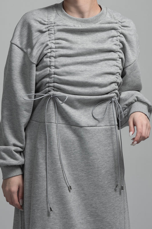 front arrange gather sweat op