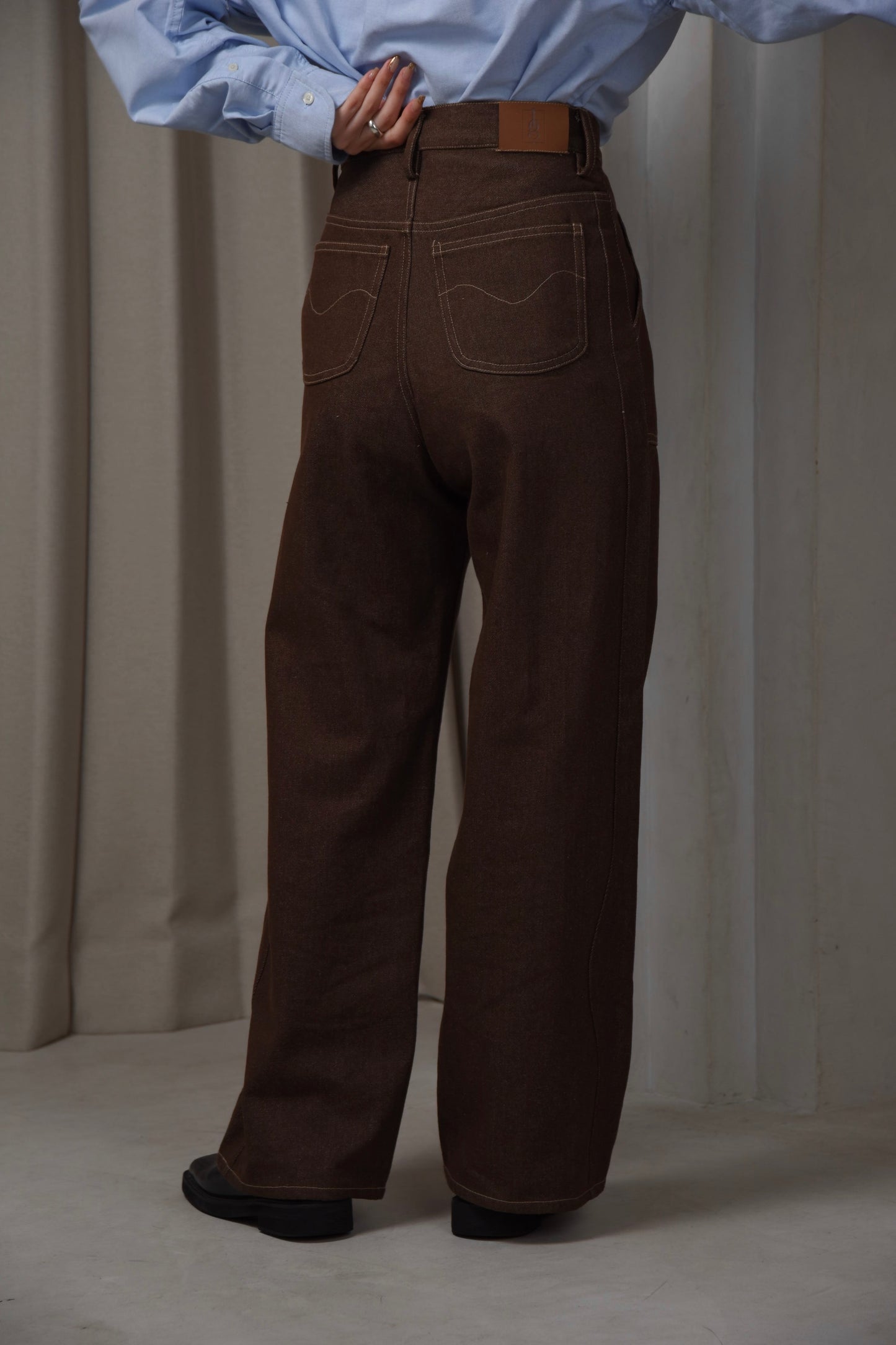 nuance wave lawgy patch denim