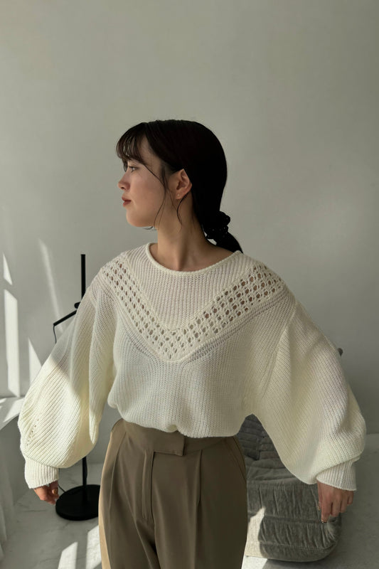 balloon sleeve crochet design knit