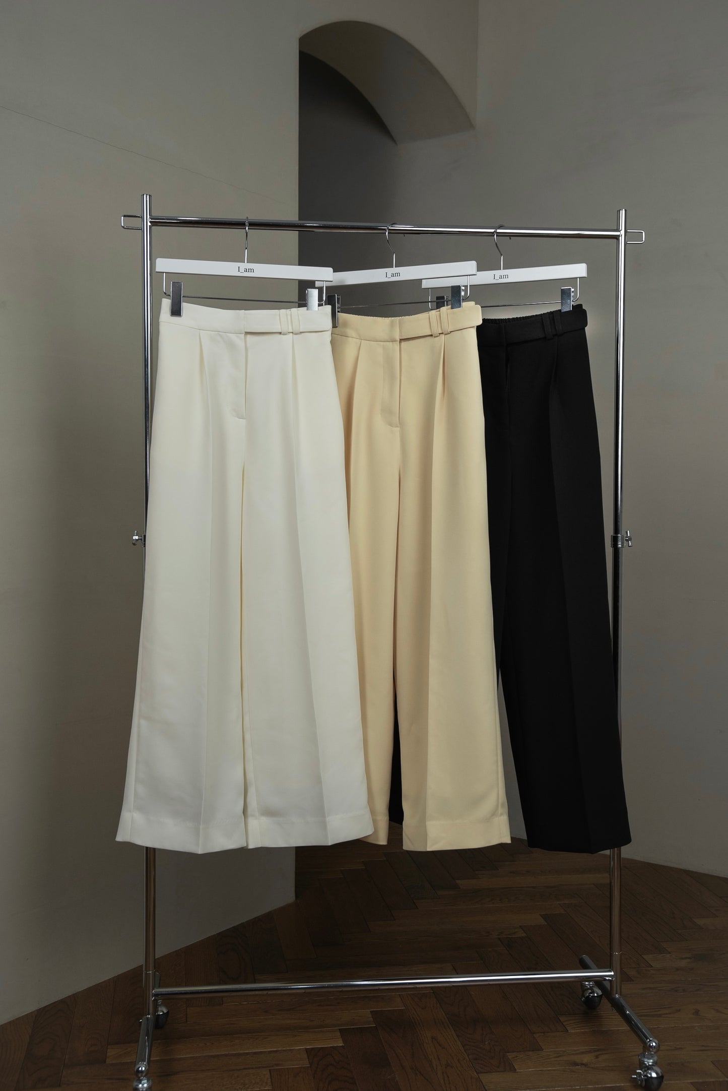 belted pants